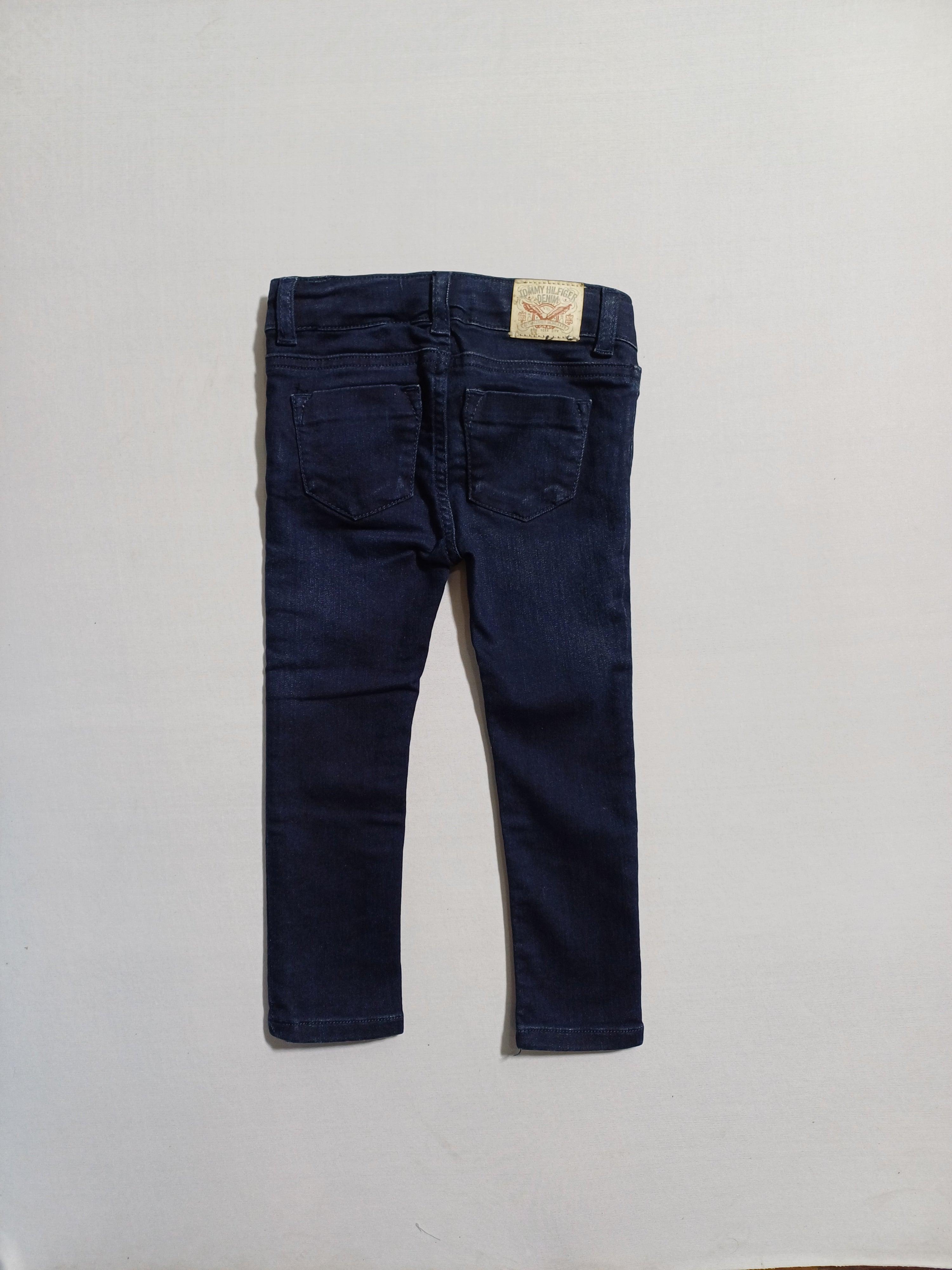 TOMMY HILFIGER BLUE-92-2Y GIRL JEANS CJ27115437