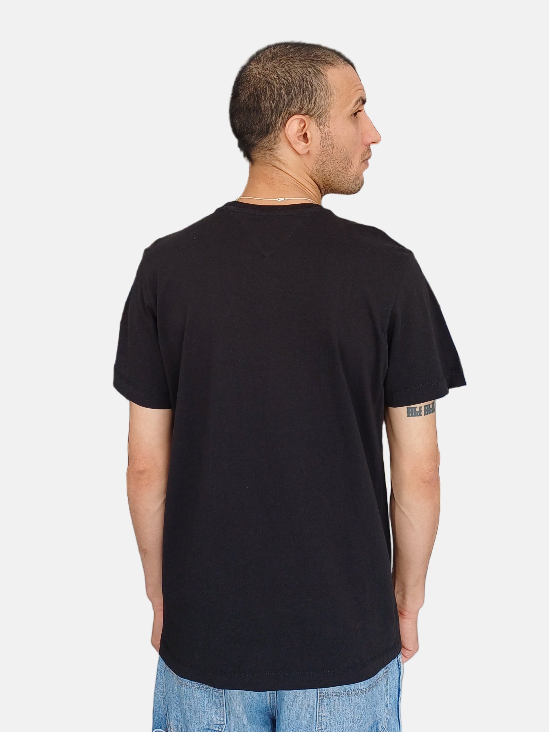 Tommy Jeans T-Shirt Round Neck Black MO05487 3