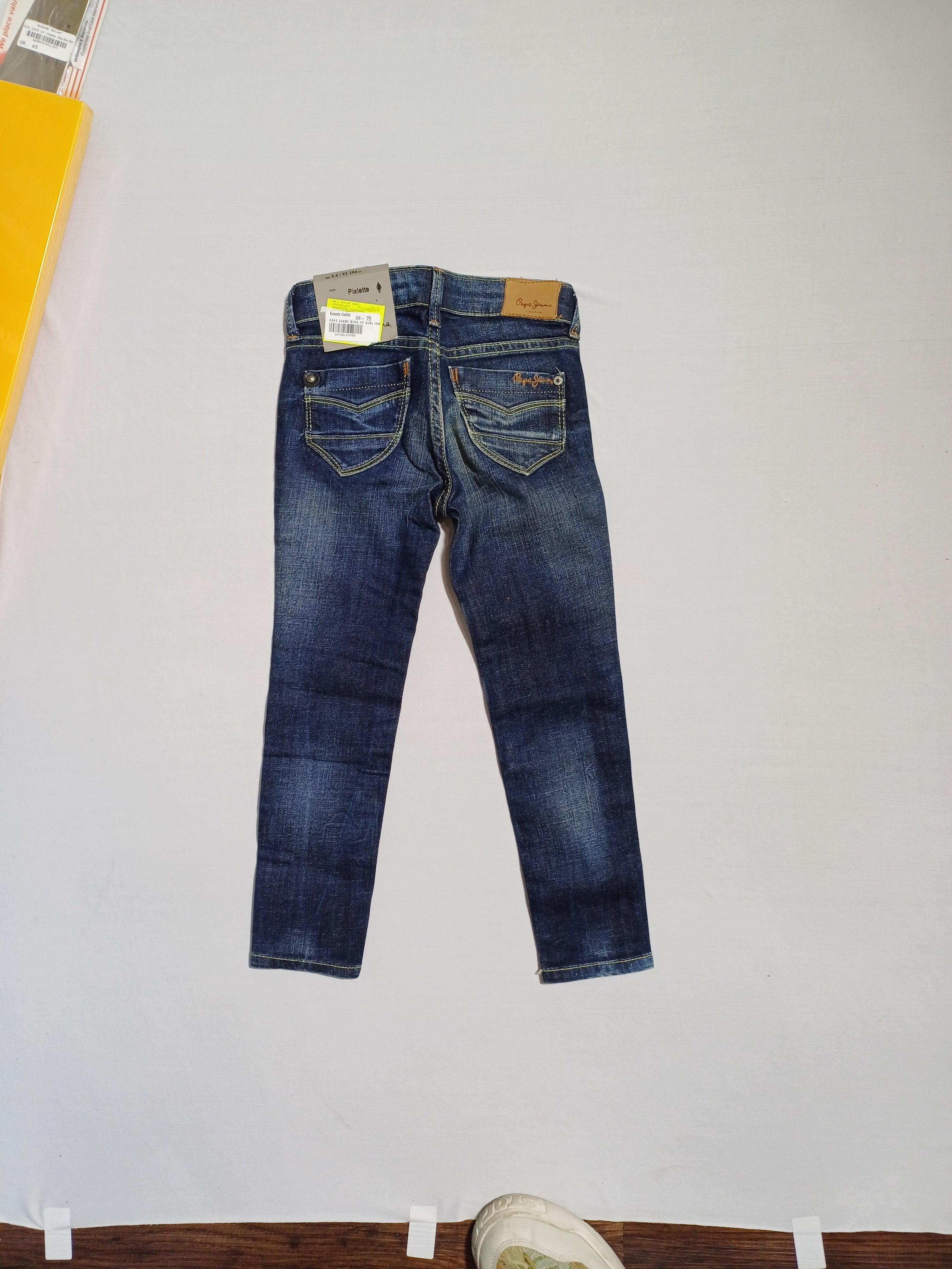 PEPE JEANS BLUE-4Y GIRL JEANS PG200001R03