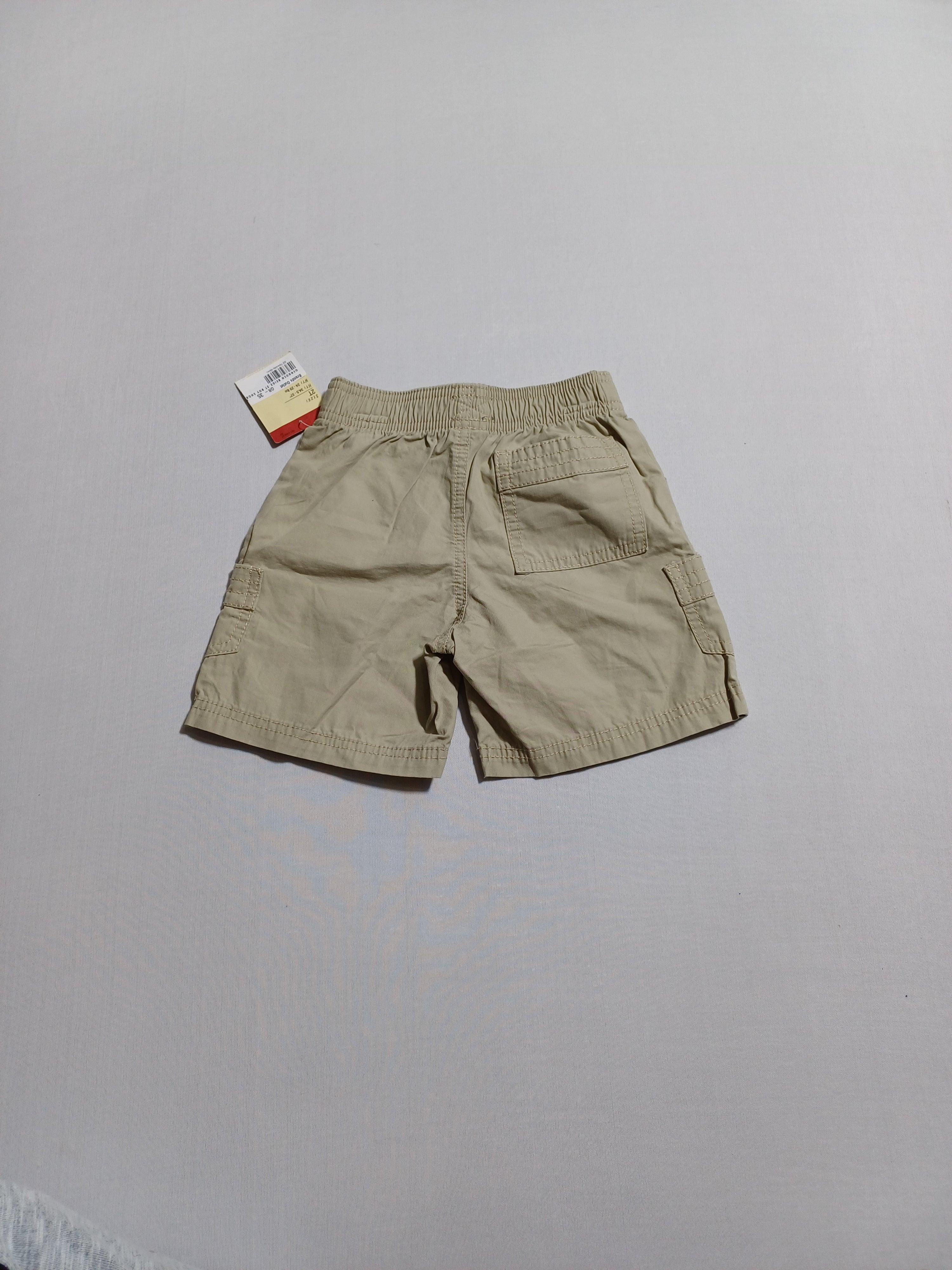 OSHKOSH BEIGE-2T BOY SHORTS 444-682