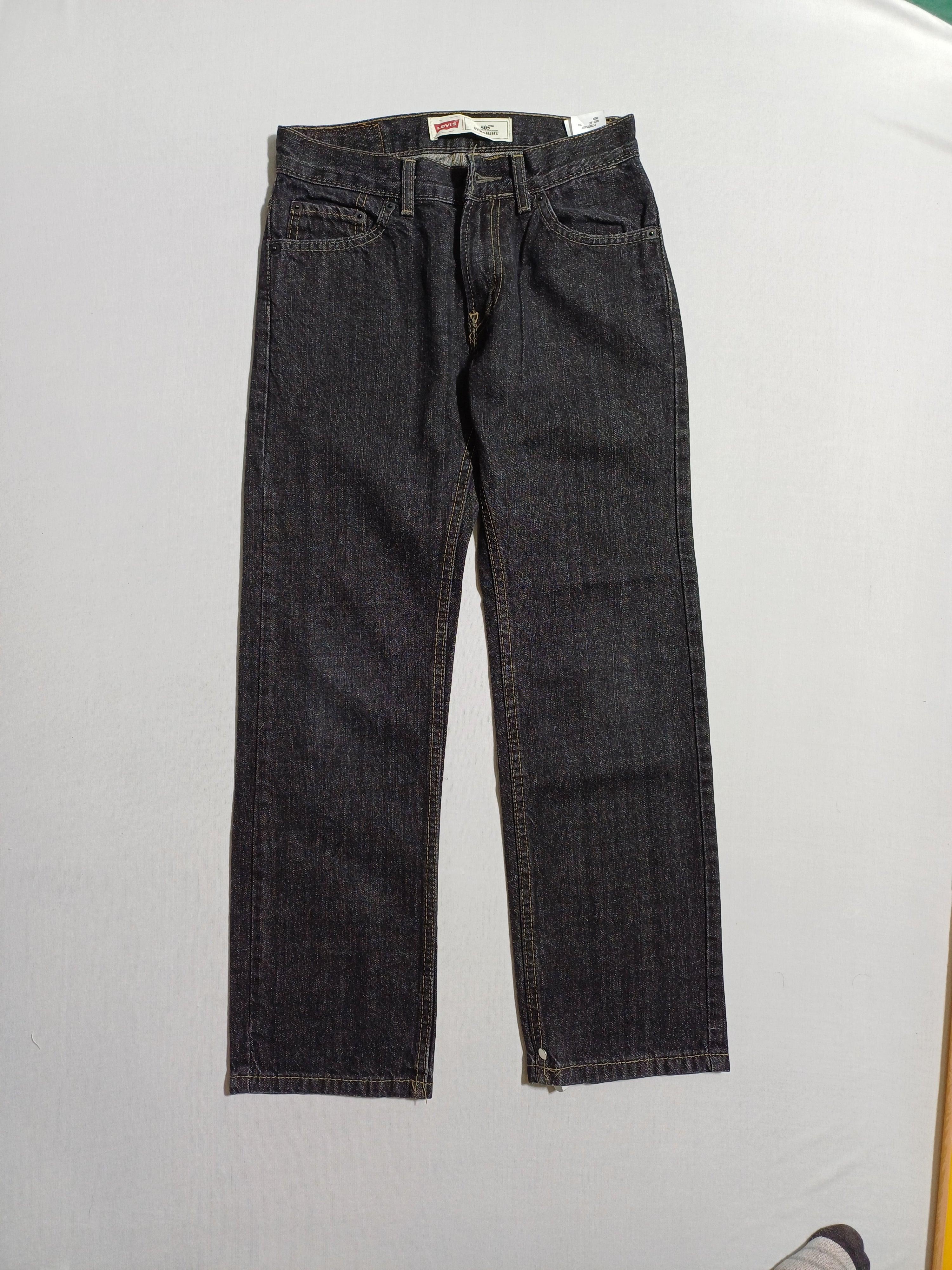 بنطلون جينز LEVI'S 12-REG 26X26 للأولاد باللون الأسود