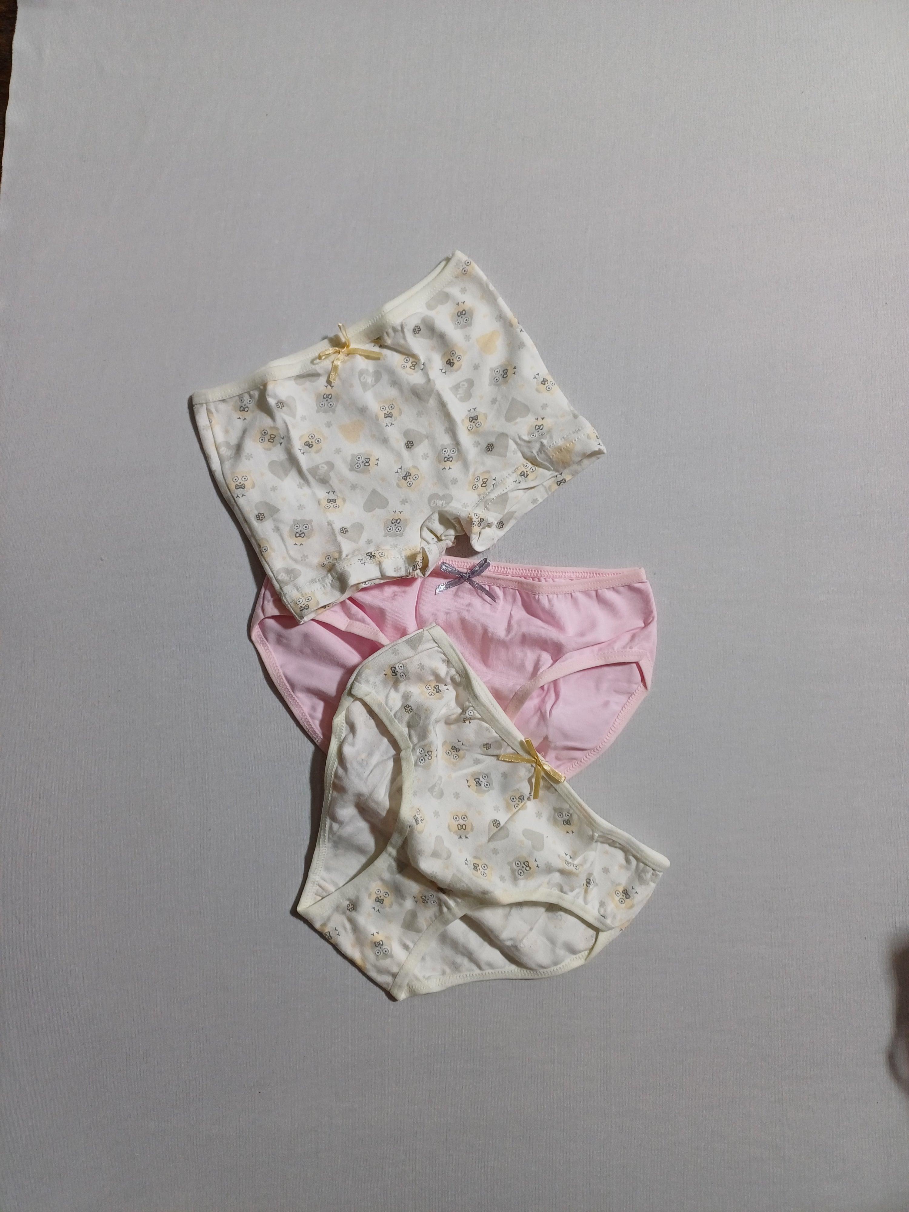 K12851 Owl Girl 3pcs Brief