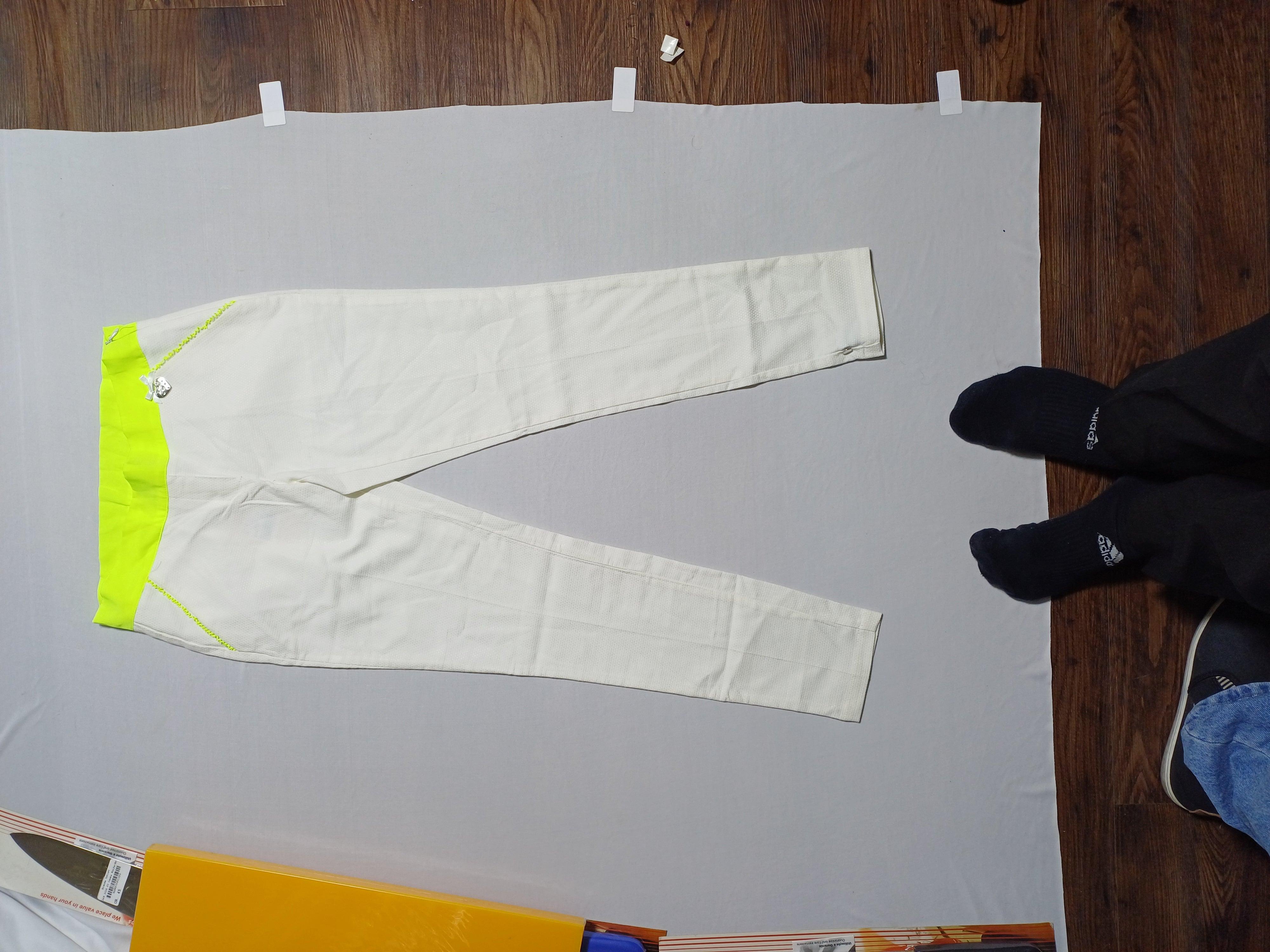 MISS BLUMARINE WHITE-14A GIRL PANT 325PL56