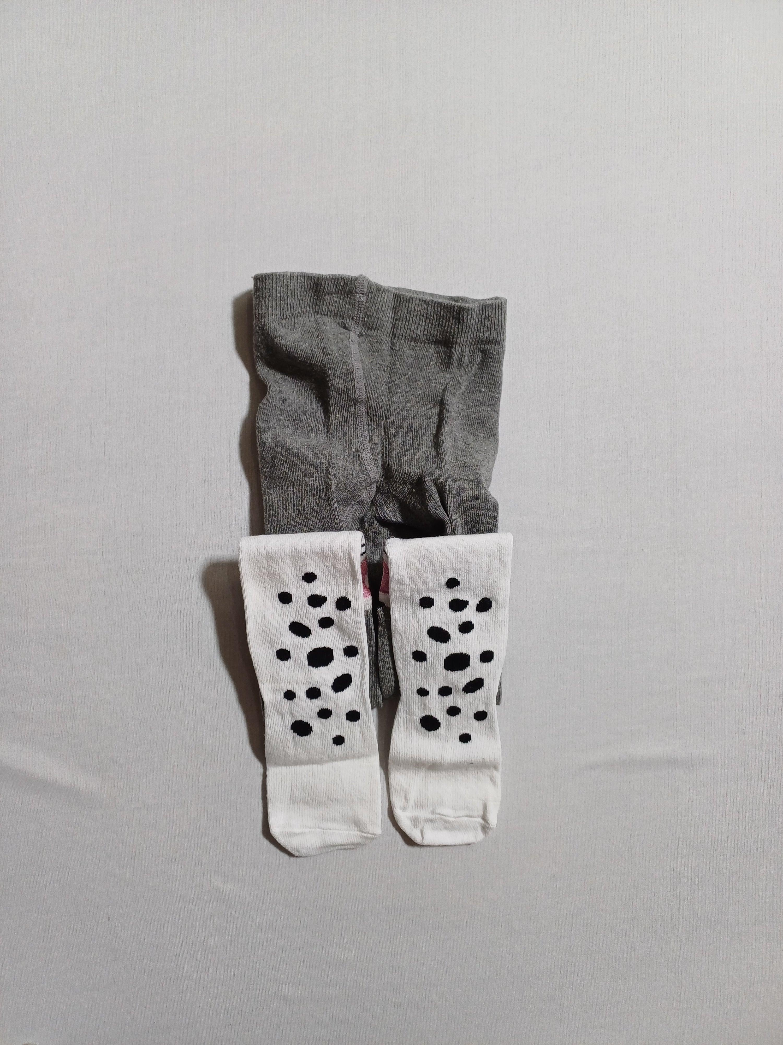 k31004 Grey Glasses 3D Pantyhose