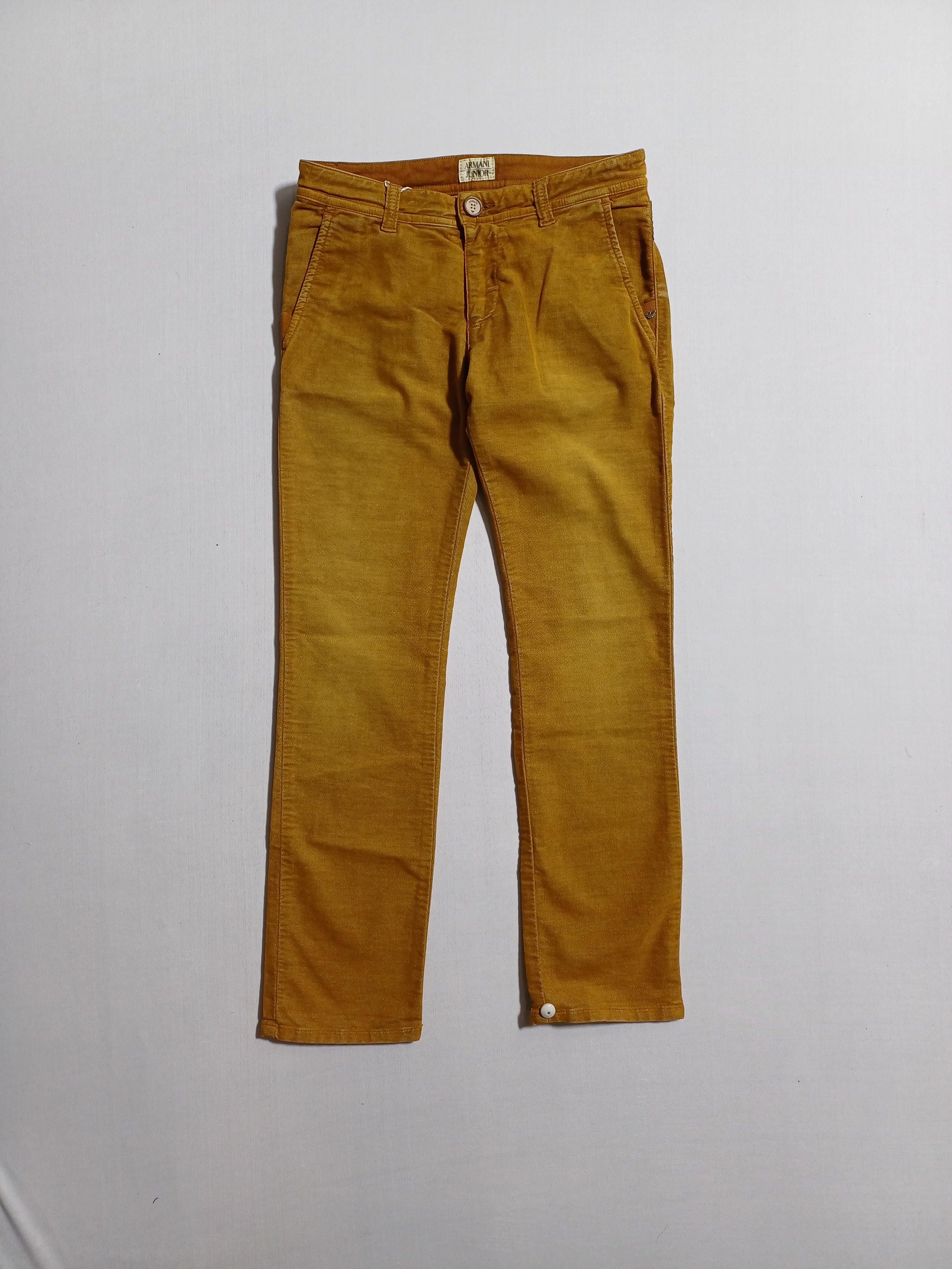 ARMANI BROWN-8A BOY PANT B4P12