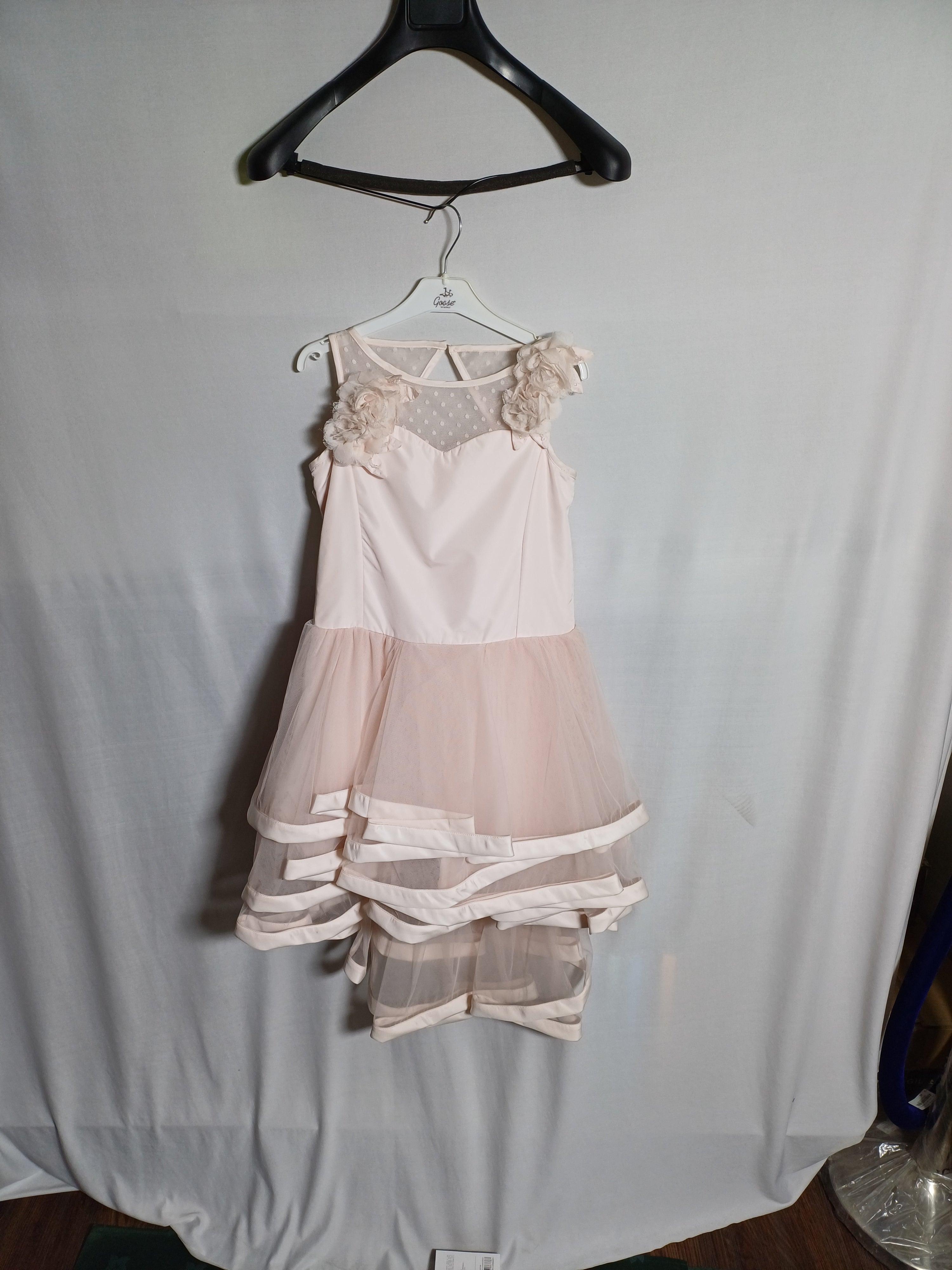 فستان فتاة صغيرة وردي مقاس 11 سنة P2012643 P2011876