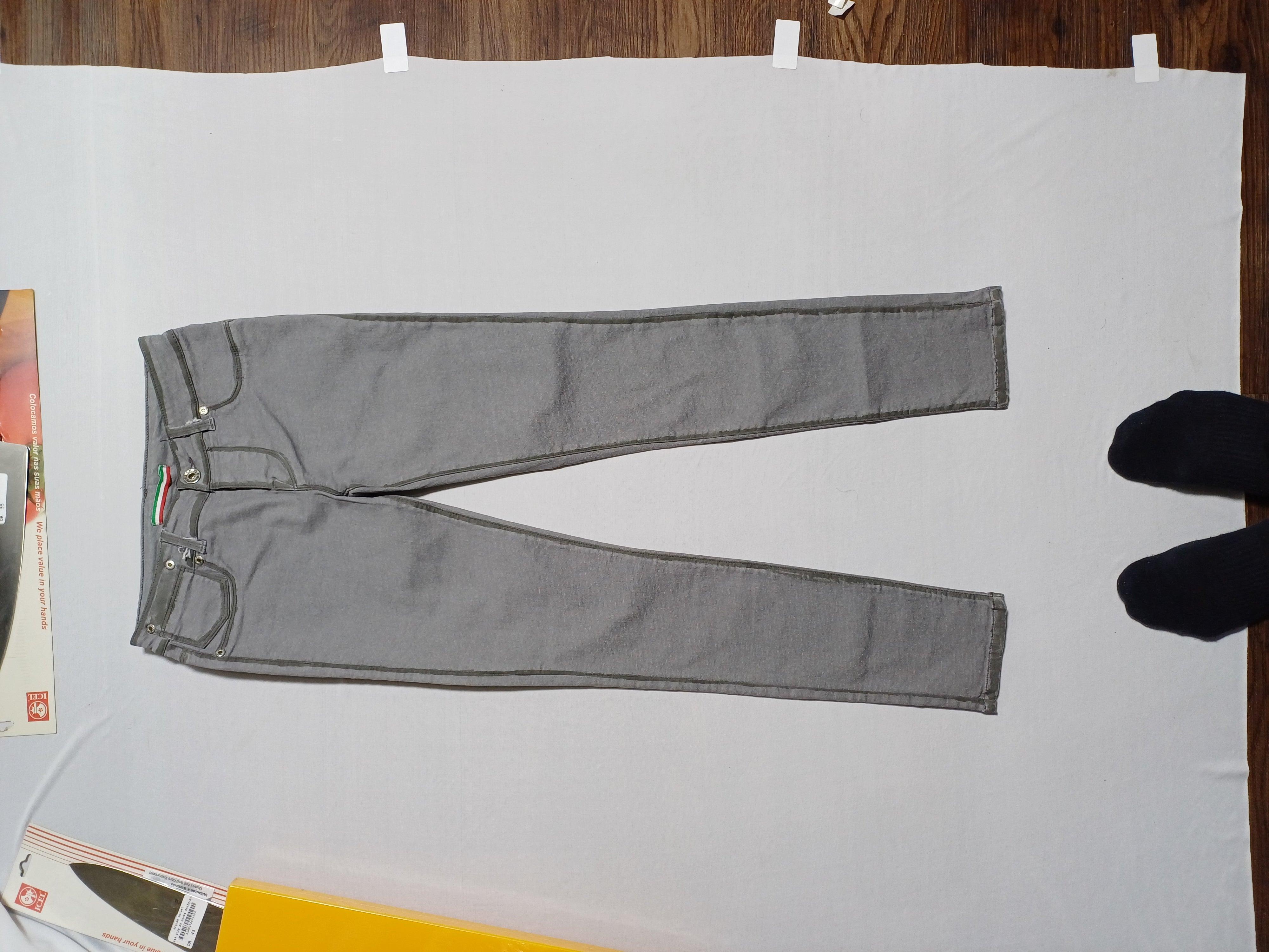 PLEASE GREY-L GIRL PANTS 01990