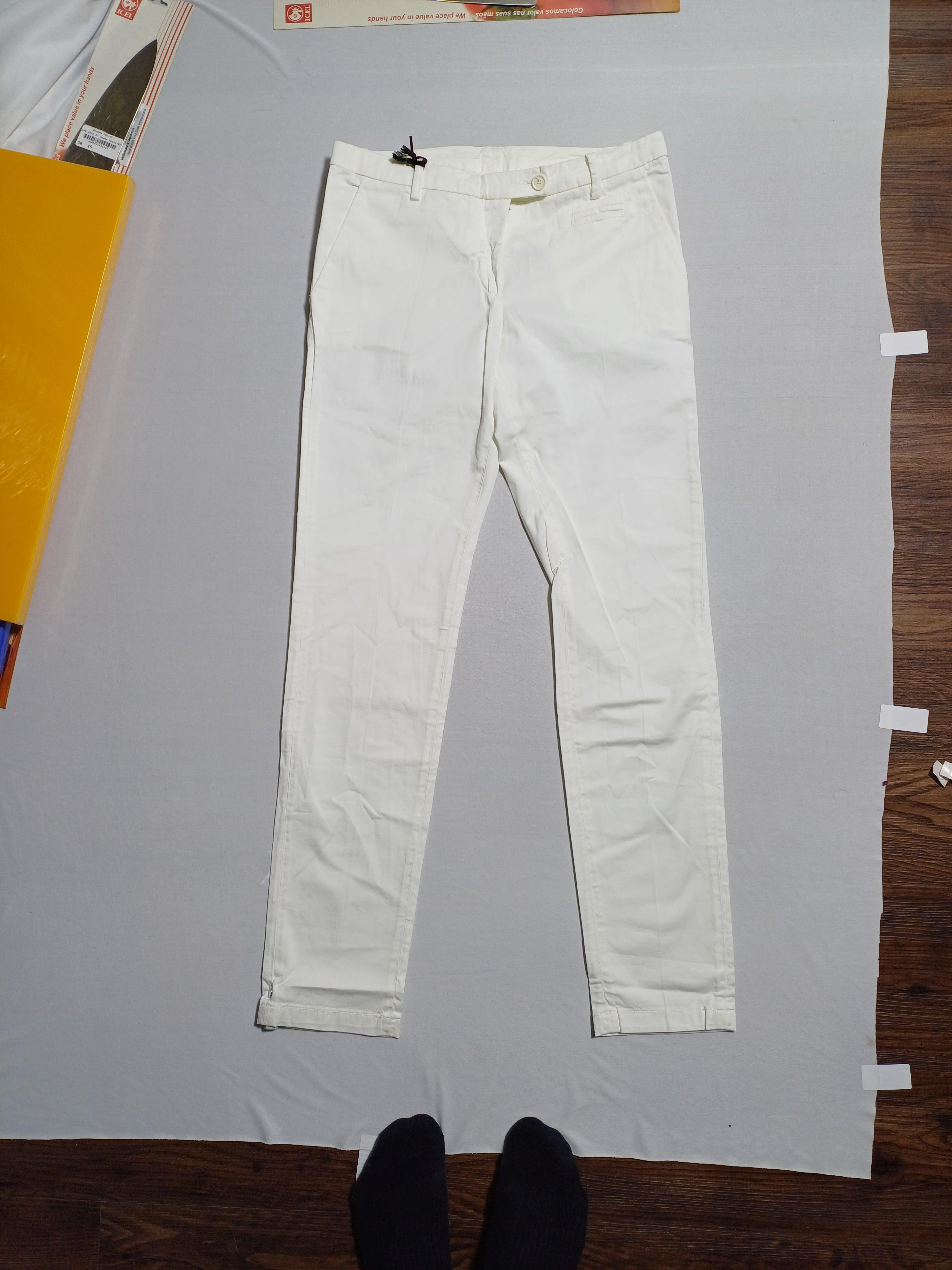 DONDUP WHITE-14A GIRL PANT 02325