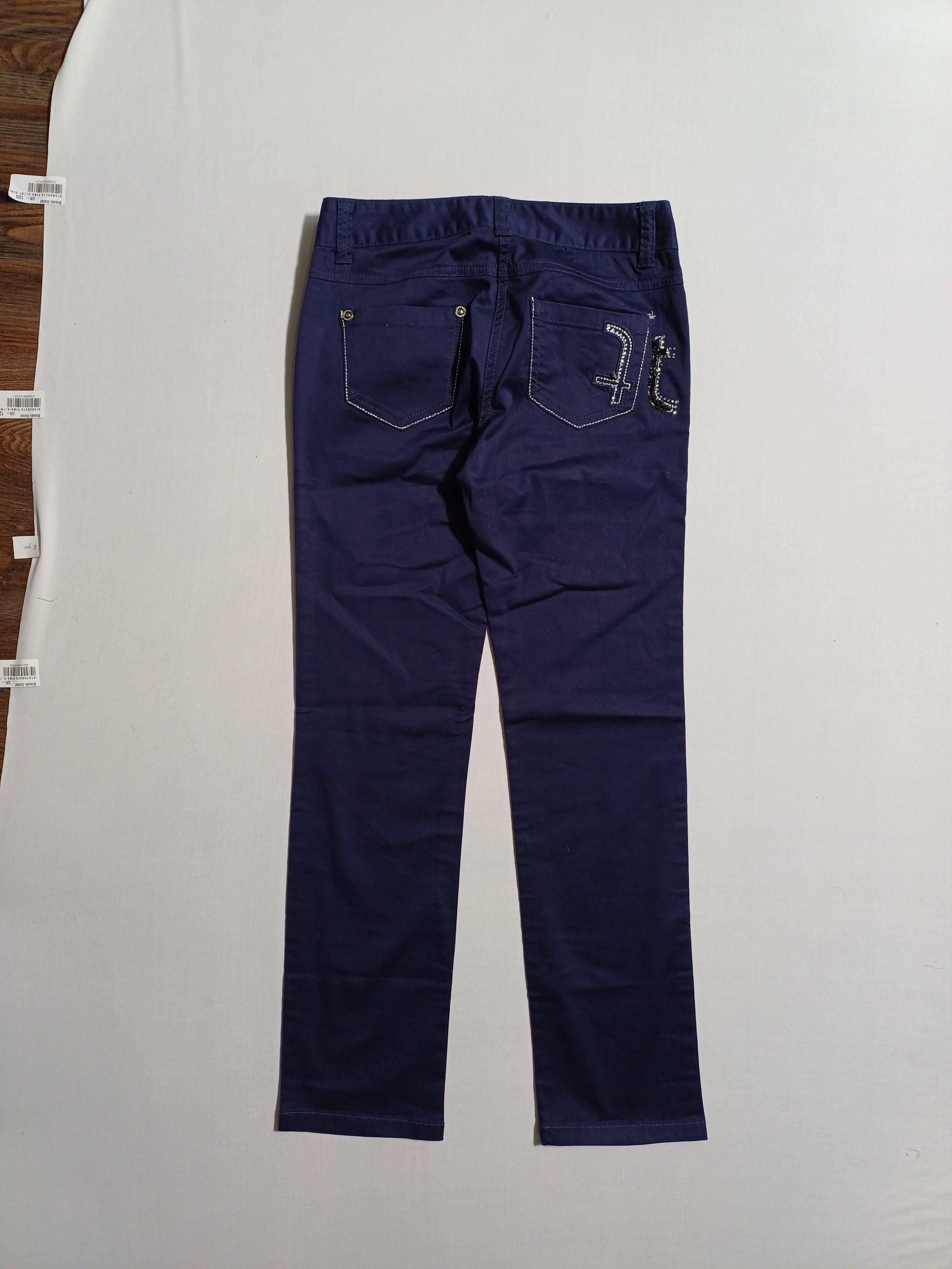 TO BE TOO NAVY-34 GIRLS PANT T17141J9148