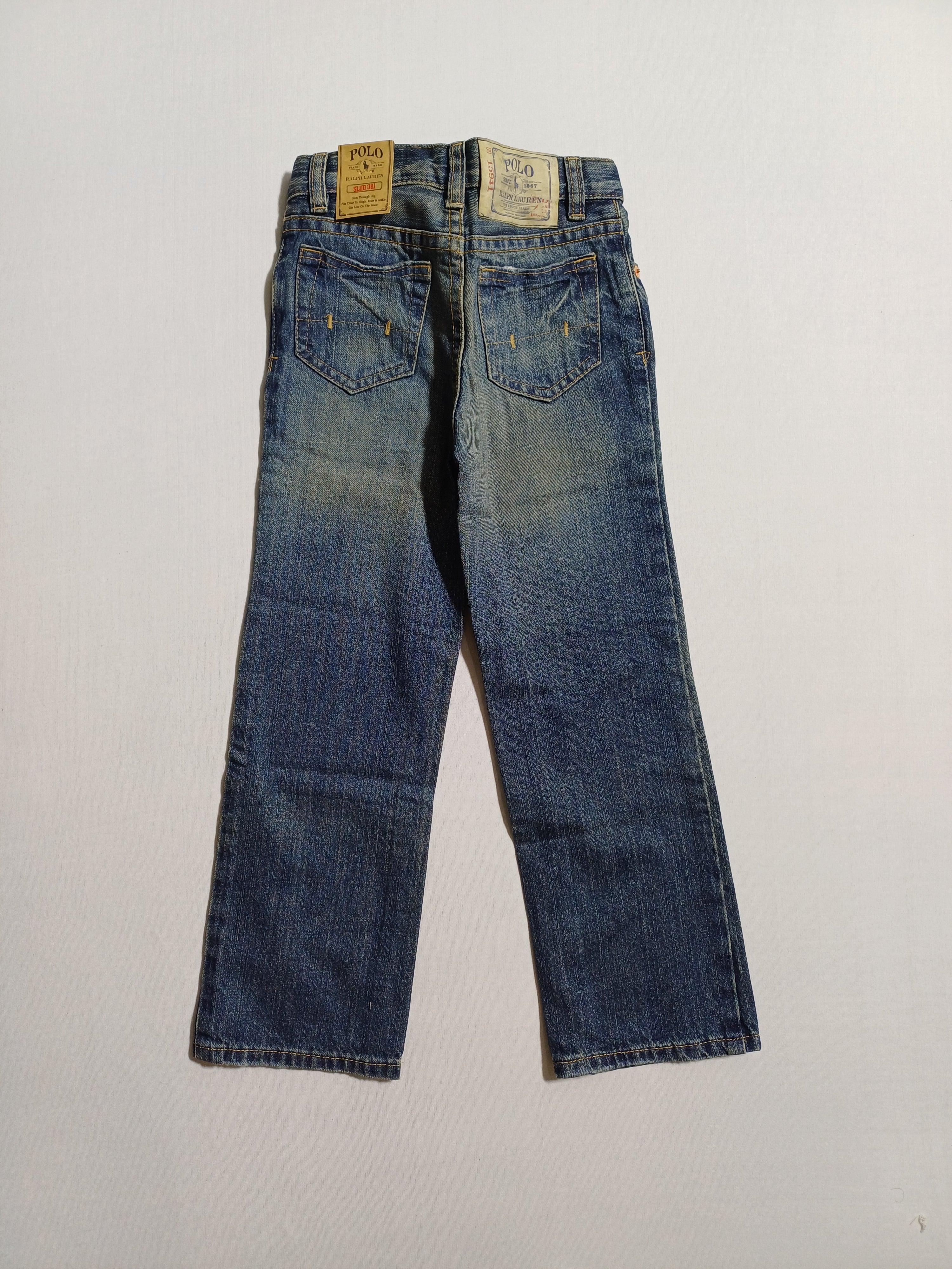 بنطلون جينز رالف لورين أزرق للأولاد مقاس 5 سنوات 1