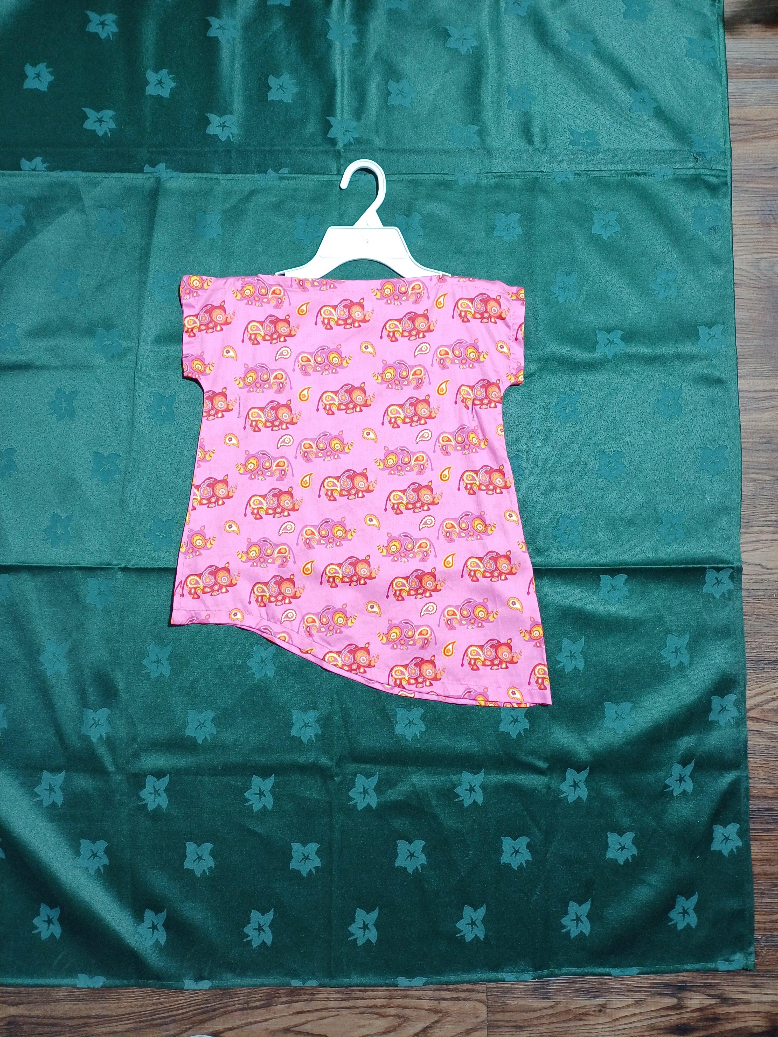 بلوزة LA STUPENDERIA PINK-24MESI LA0014 للفتيات