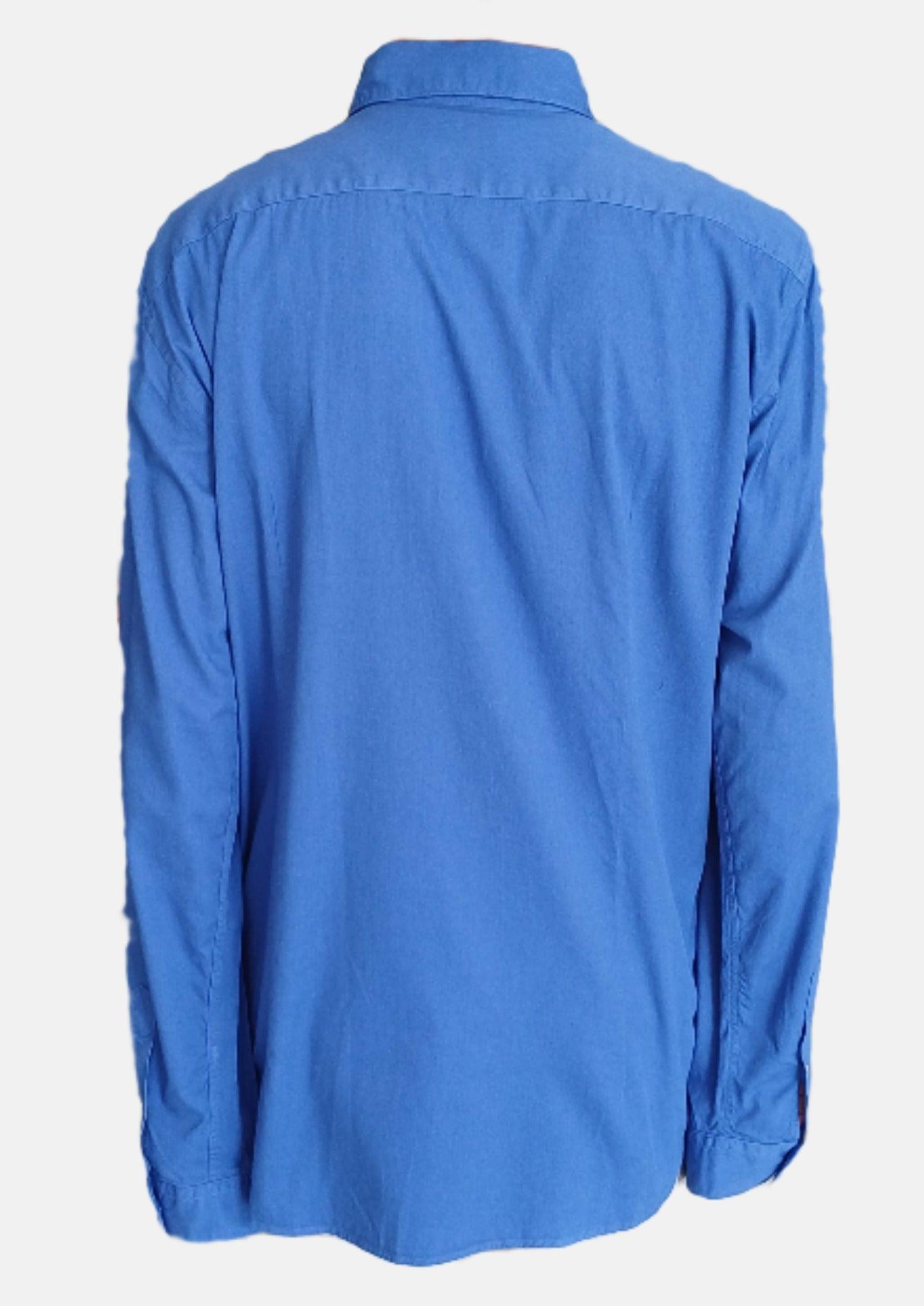 LIU.JO Blue Men Shirt M116B201POWER