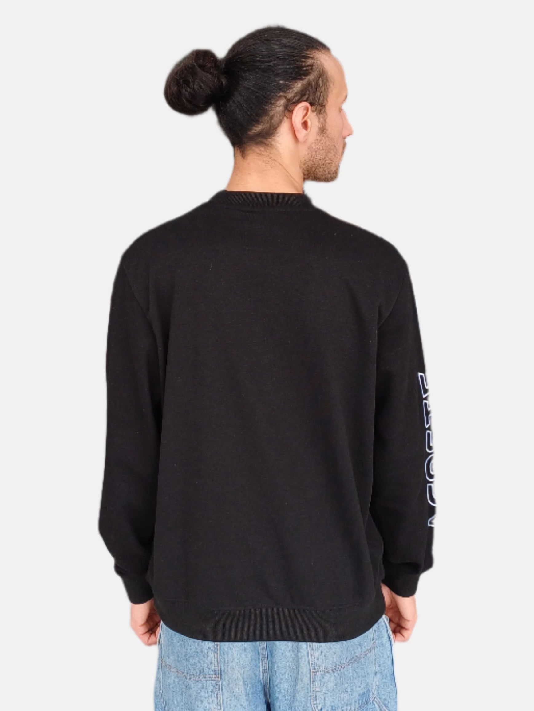 Lacoste Crew Neck Slim Fit Sweatshirt Black/Brown FA10614 F73298