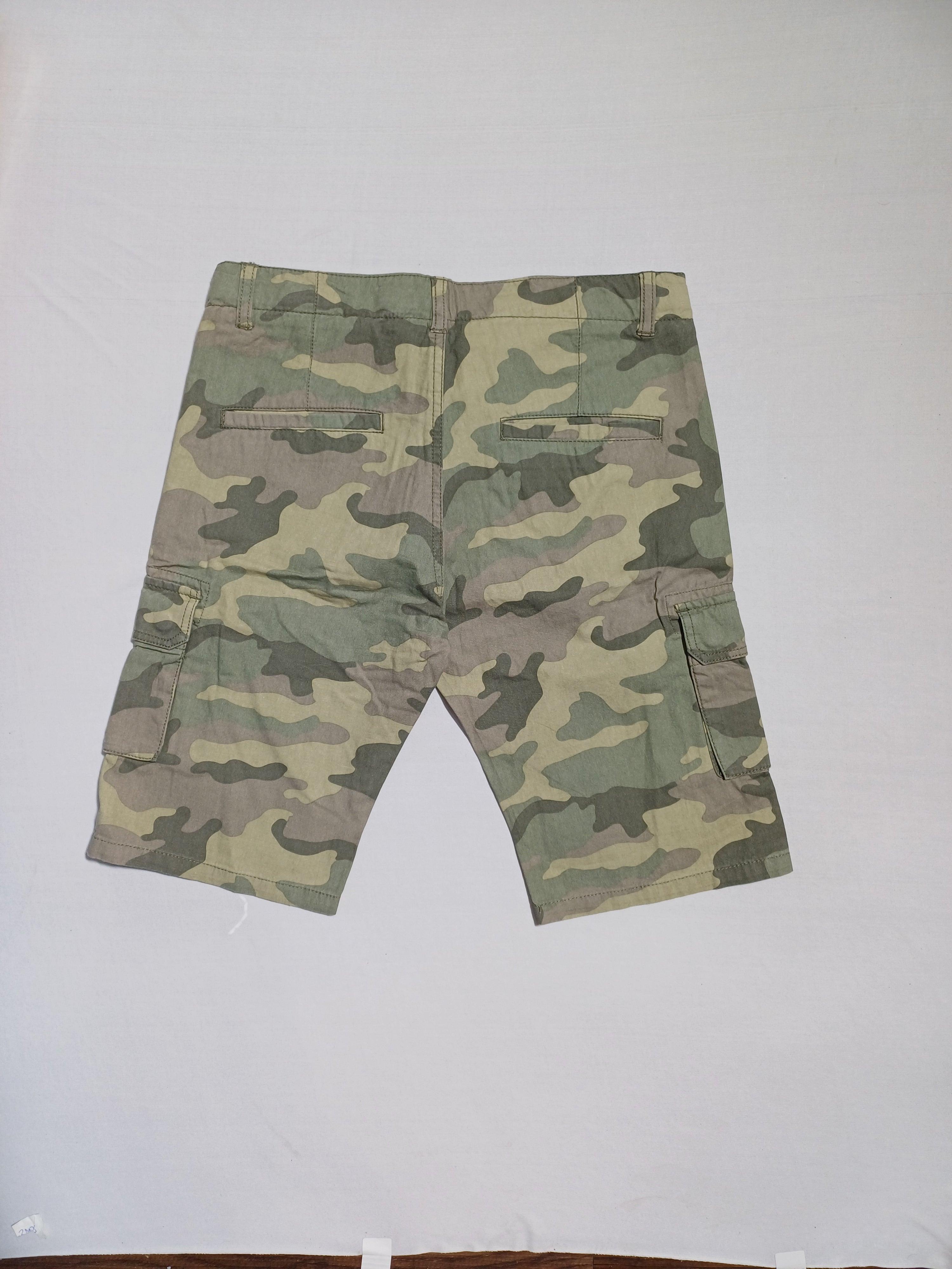 DODIPETTO GREEN-14A BOY CARGO SHORTS 5.I736/00