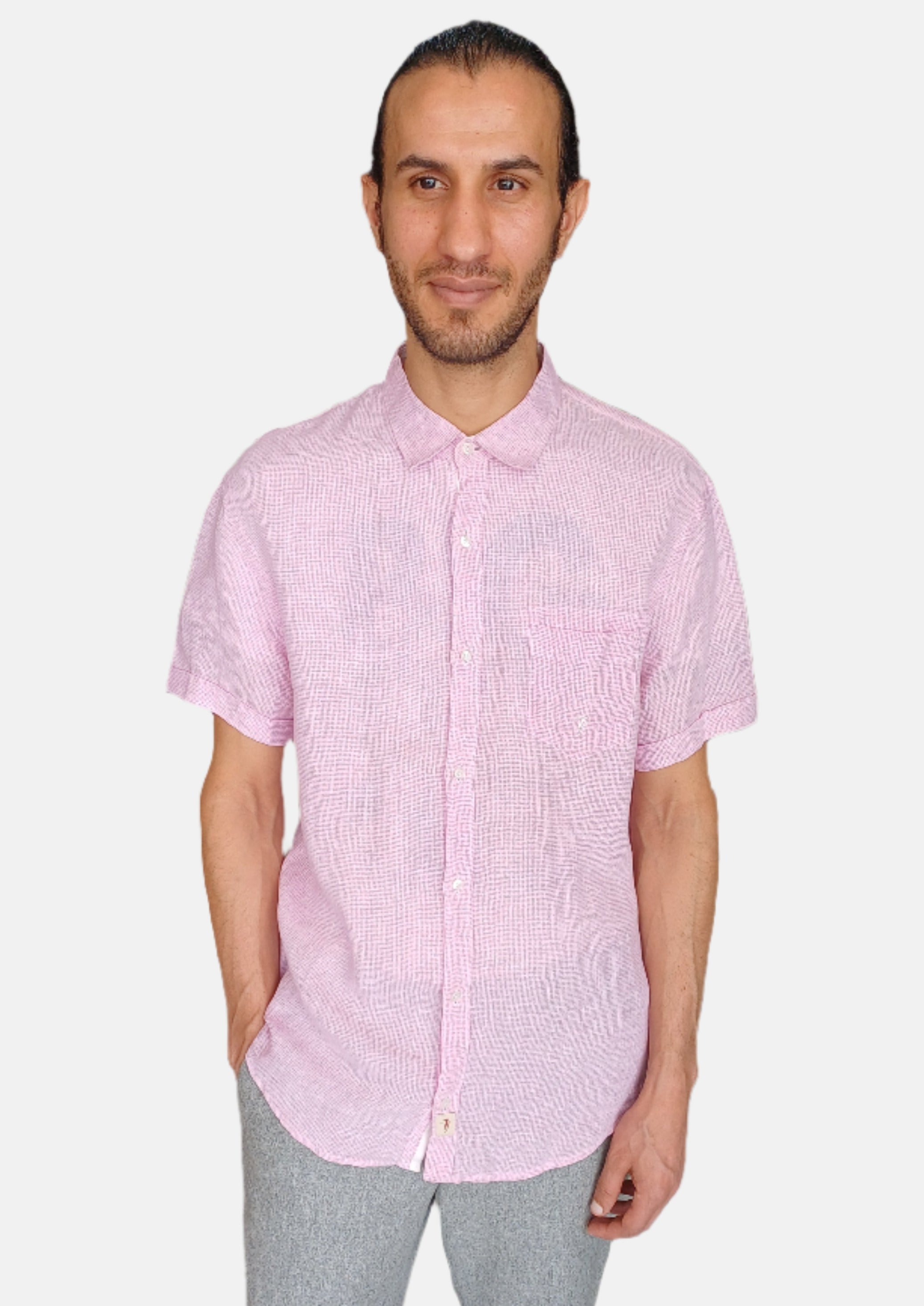 TRUSSARDI 524192 Mens Short Sleeve Shirts