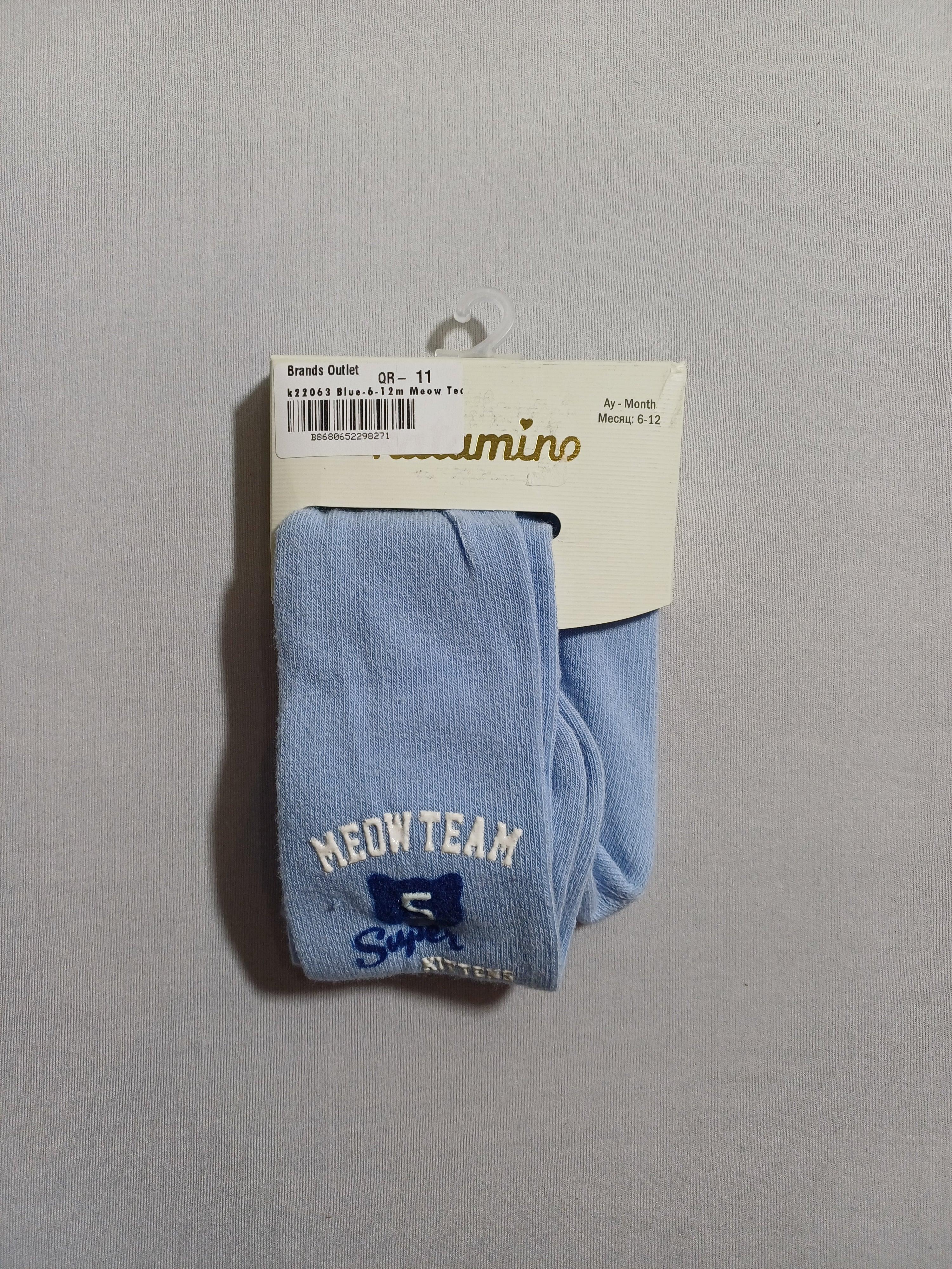 جوارب طويلة للأطفال من مجموعة مياو تيم أبس لي بلو k22063