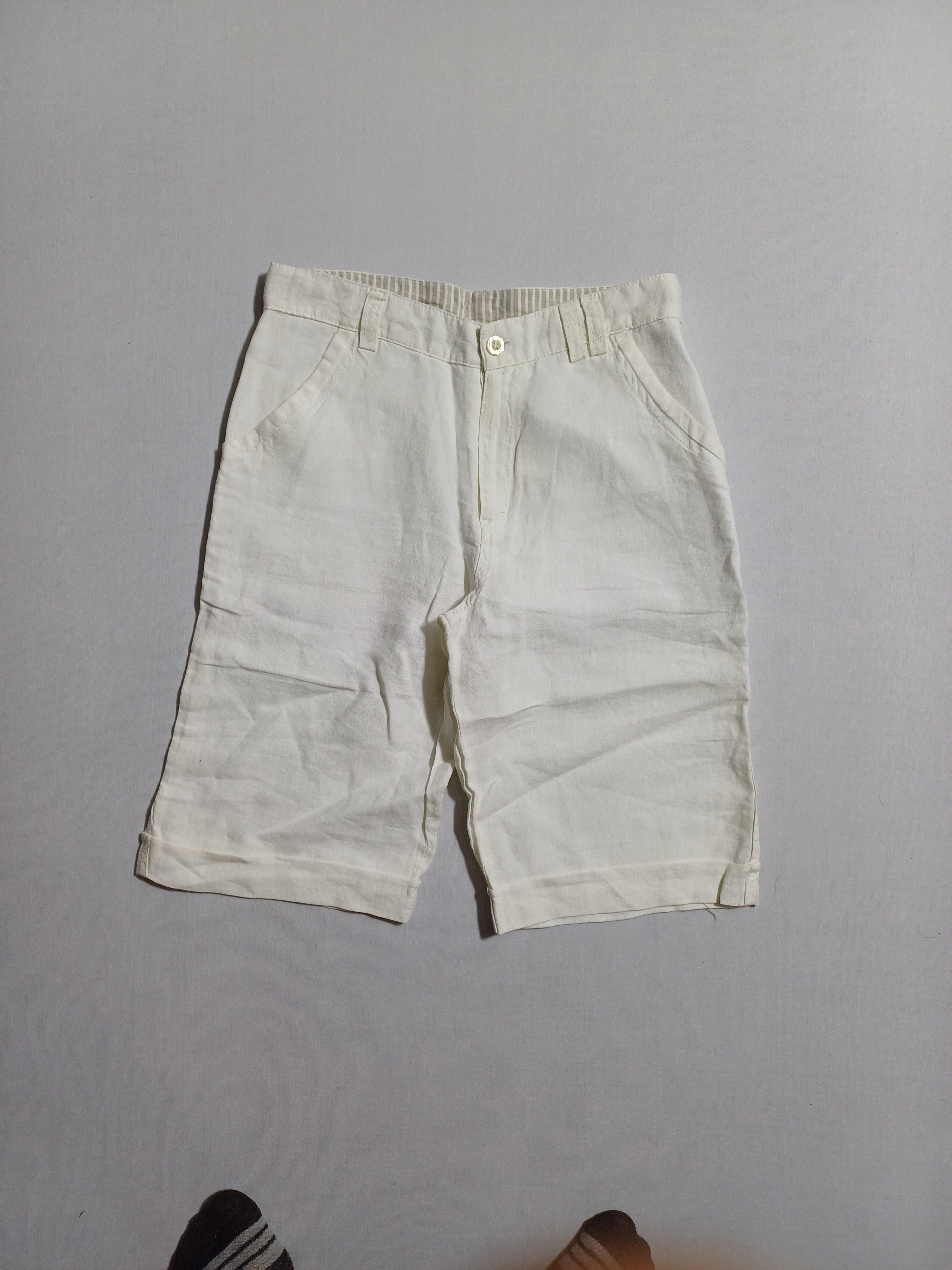 ENRICO COVERI WHITE-XXL BOYS SHORT