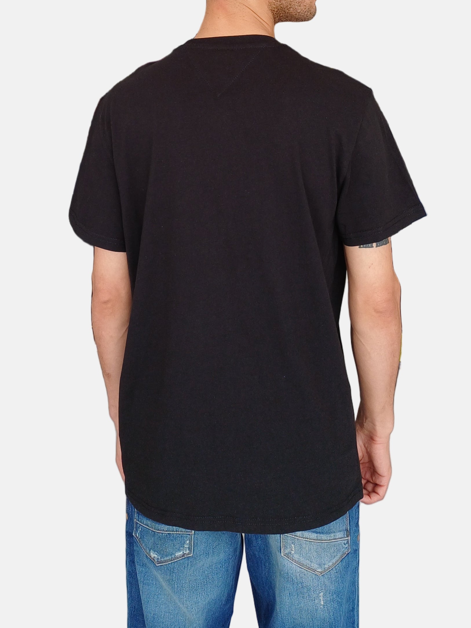 Tommy Jeans T-Shirt Round Neck Black DM21780