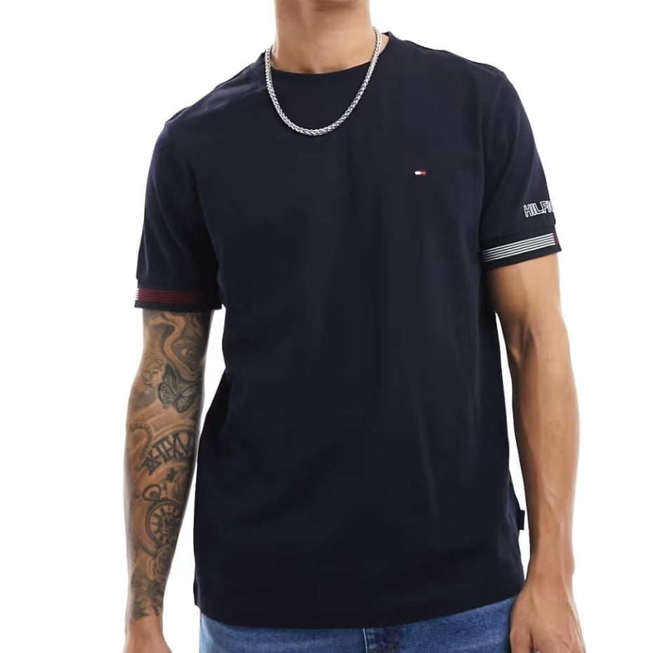 Tommy Hilfiger T-Shirt Round Neck Navy 642184