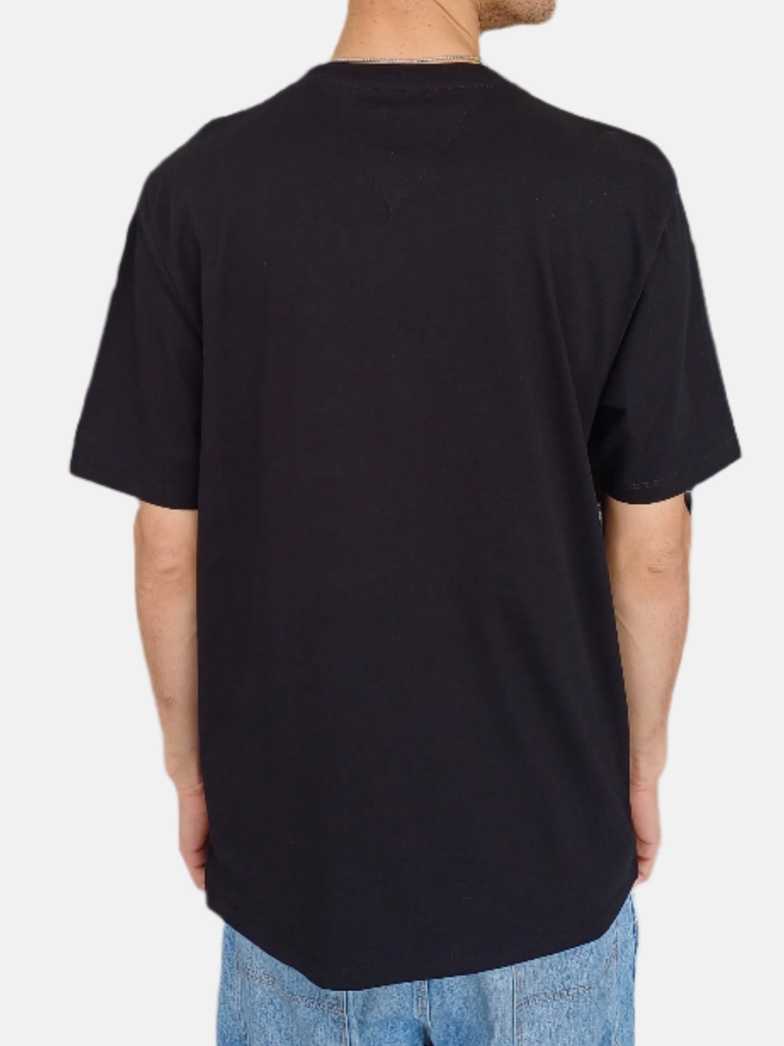 Tommy Jeans Men Round Neck T-Shirt 3 Black 4708362316