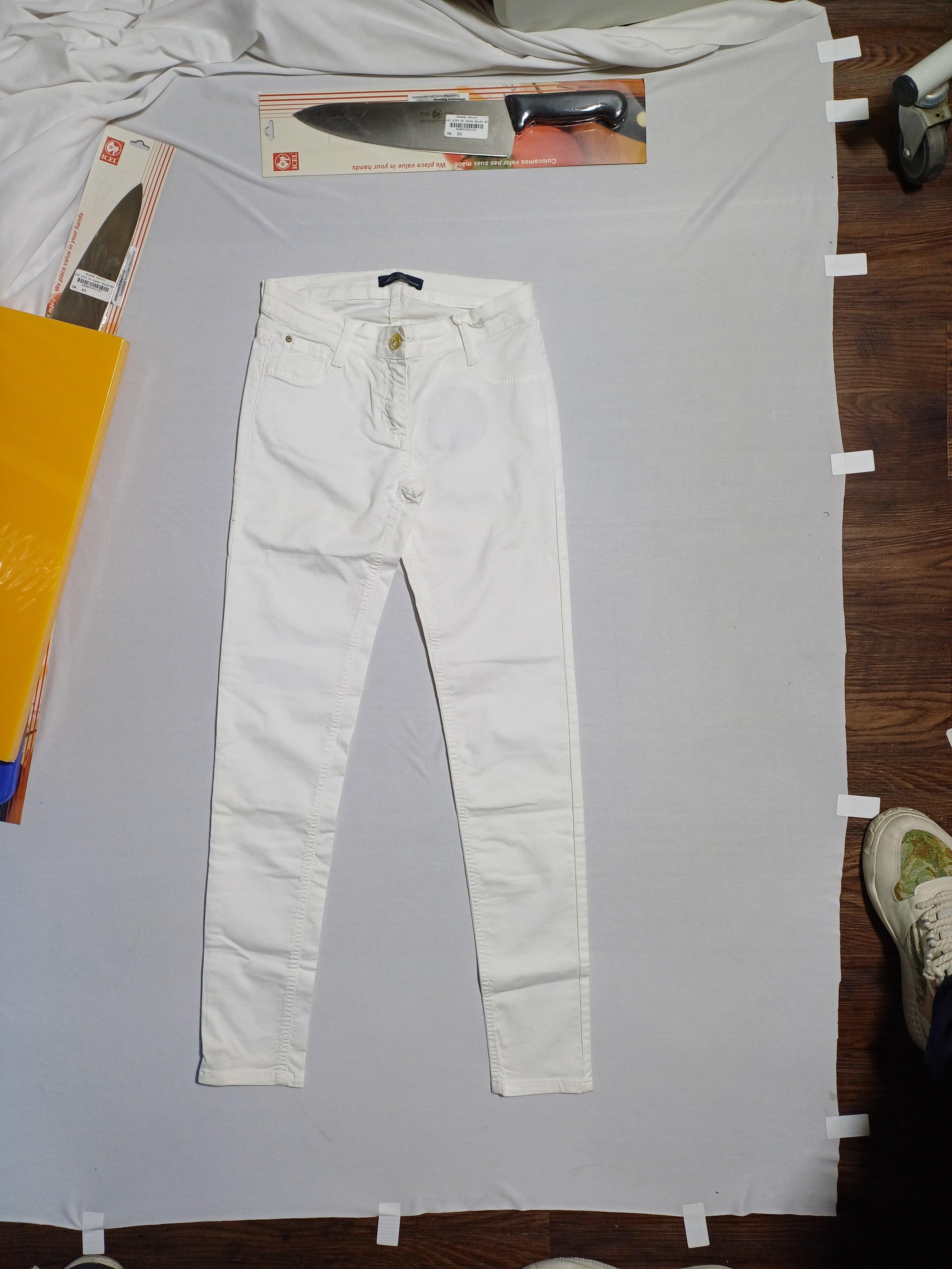 MISS BLUMARINE WHITE-14A GIRL JEAN 34JPL30