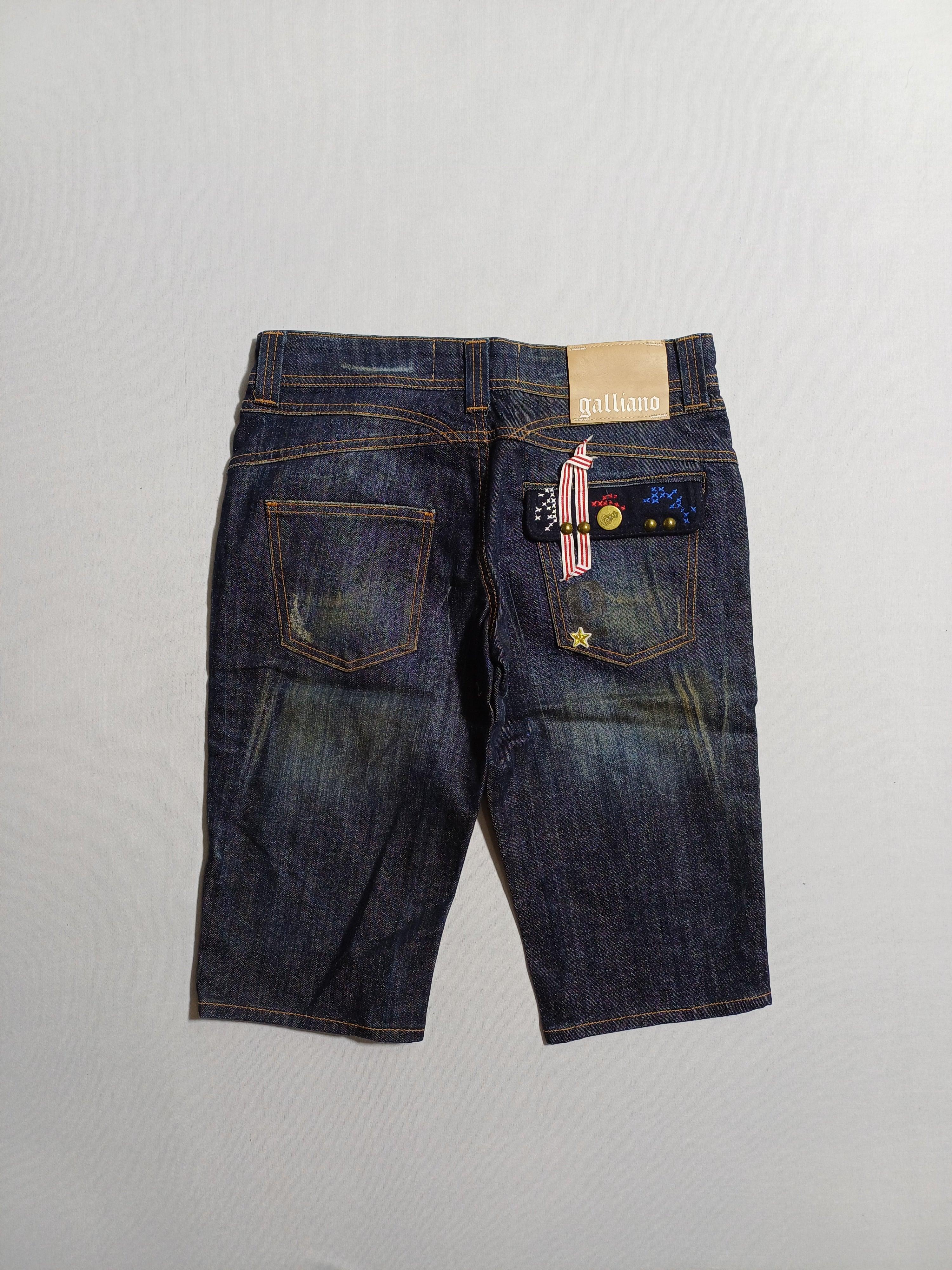 بنطلون جينز قصير للأولاد من GALLIANO BLUE-40