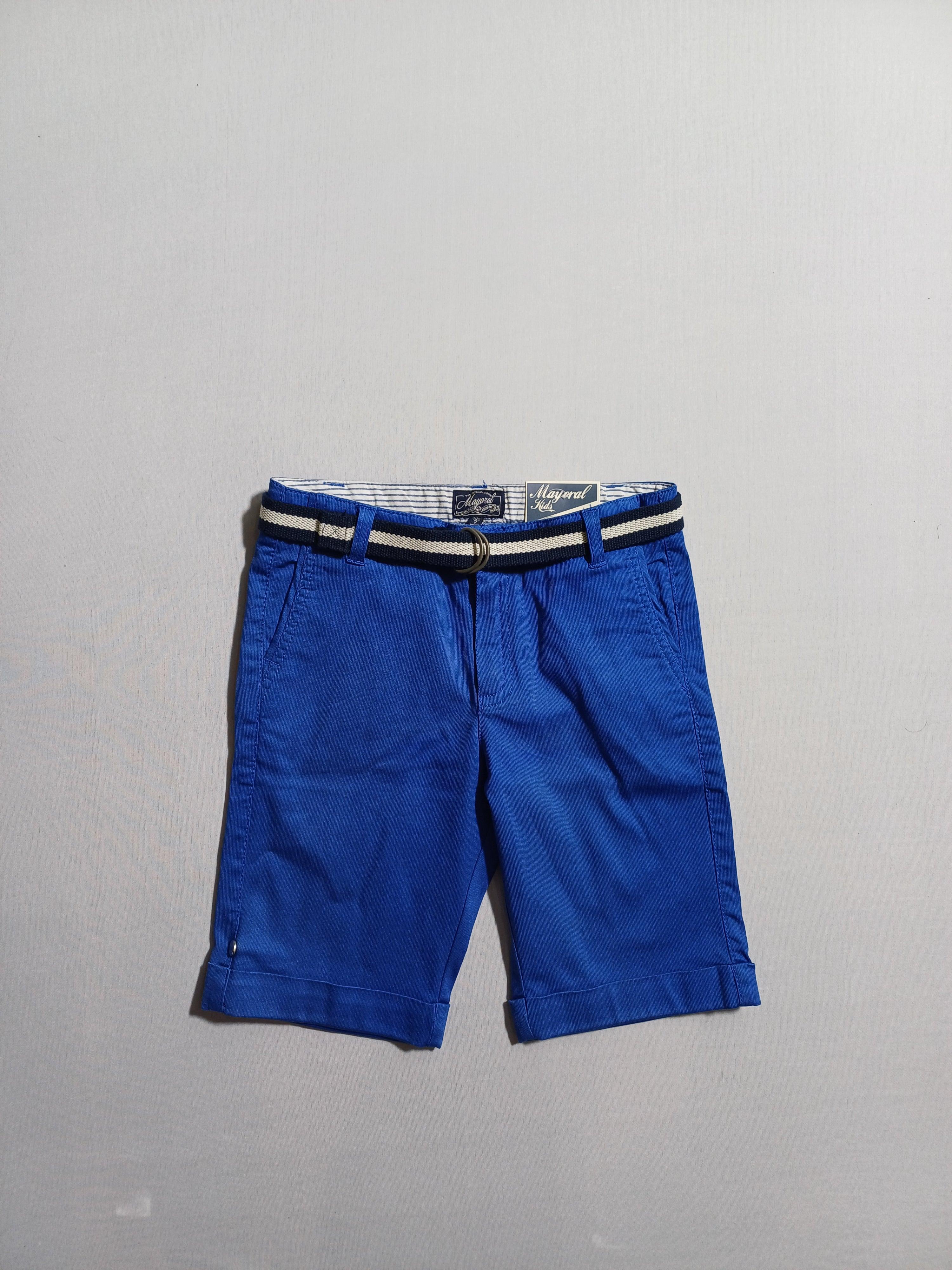 MAYORAL BLUE-7Y BOYS SHORTS 3212