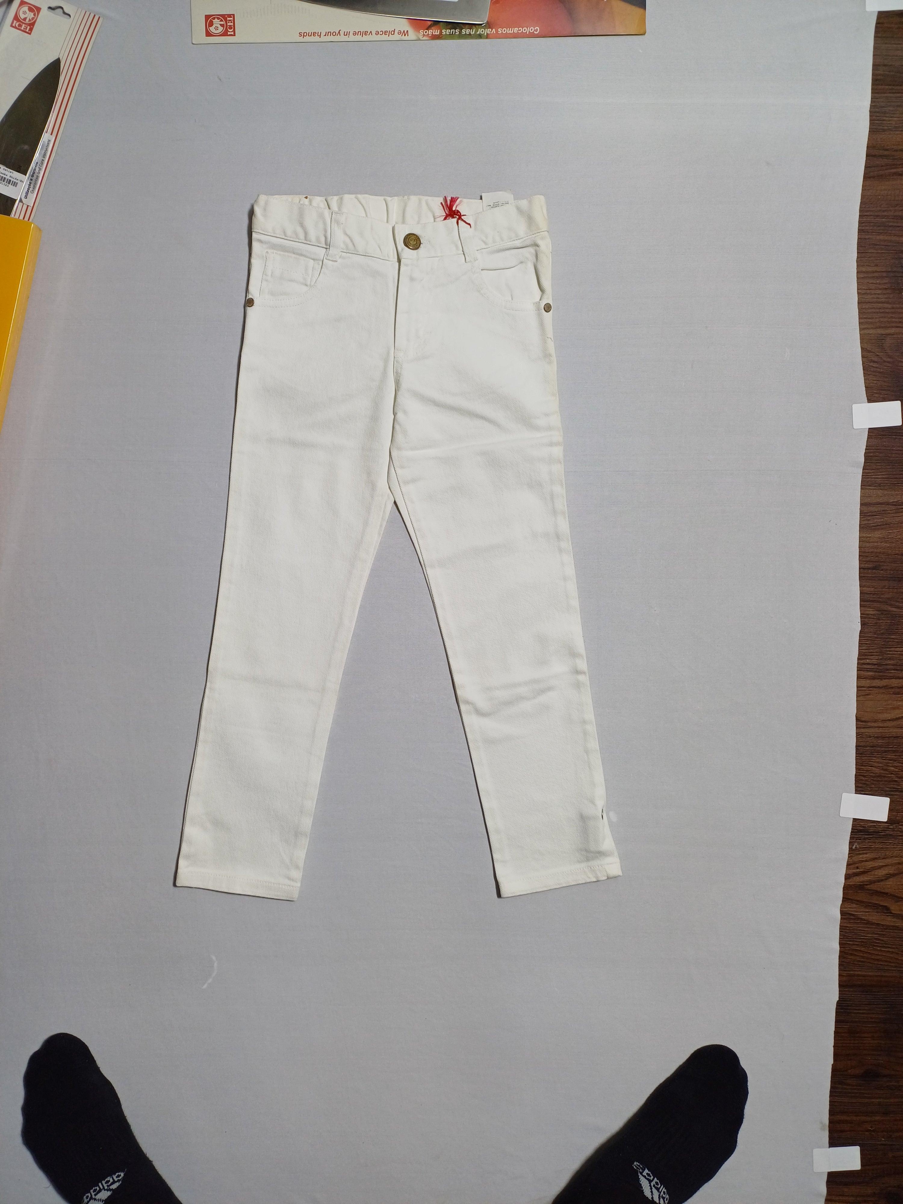 ICEBERG WHITE-6A KIDS JEANS 32WPL01 52612