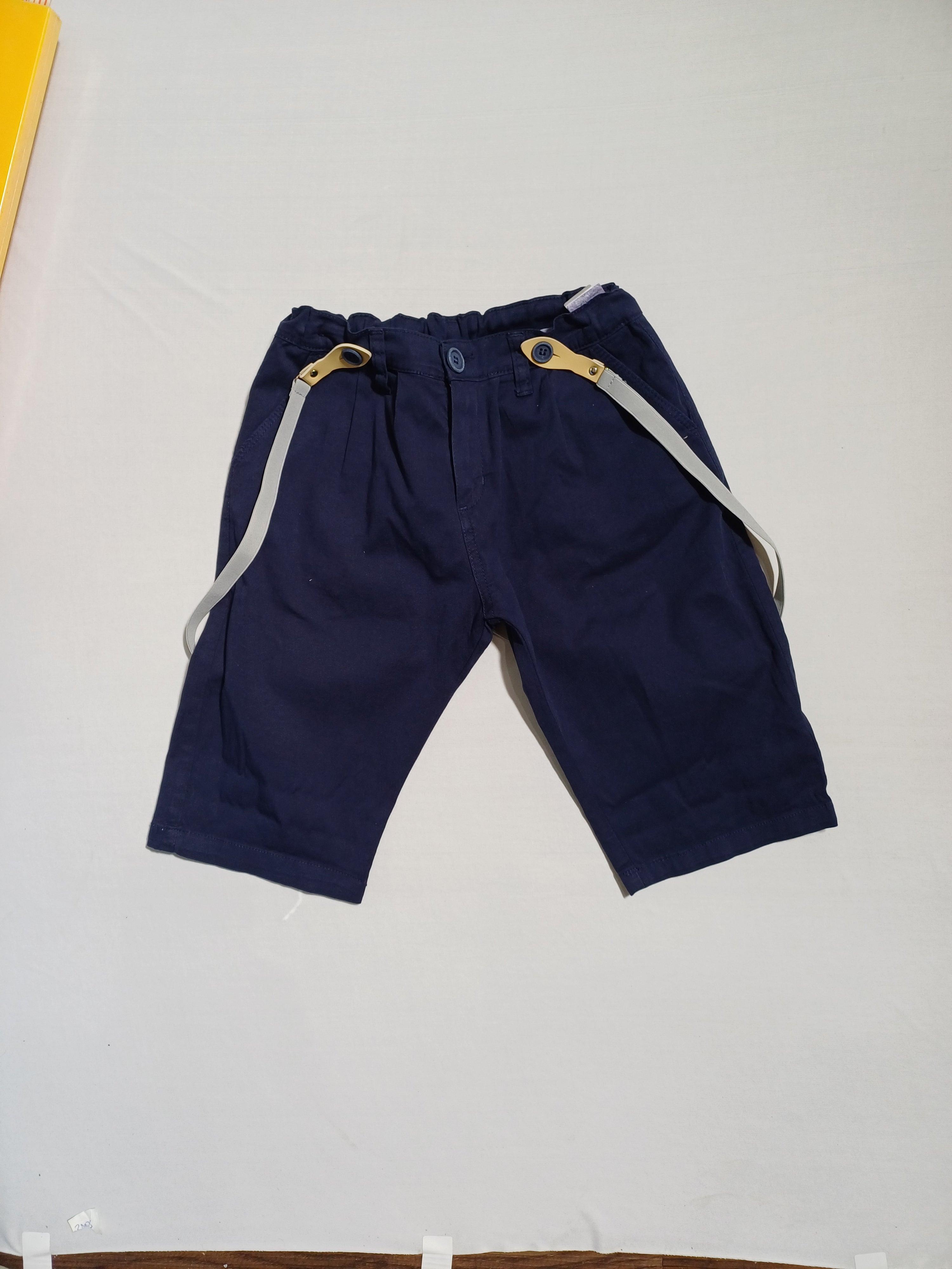 K-BOY 89 NAVY-40 BOY SHORTS (W/SUSPENDER)