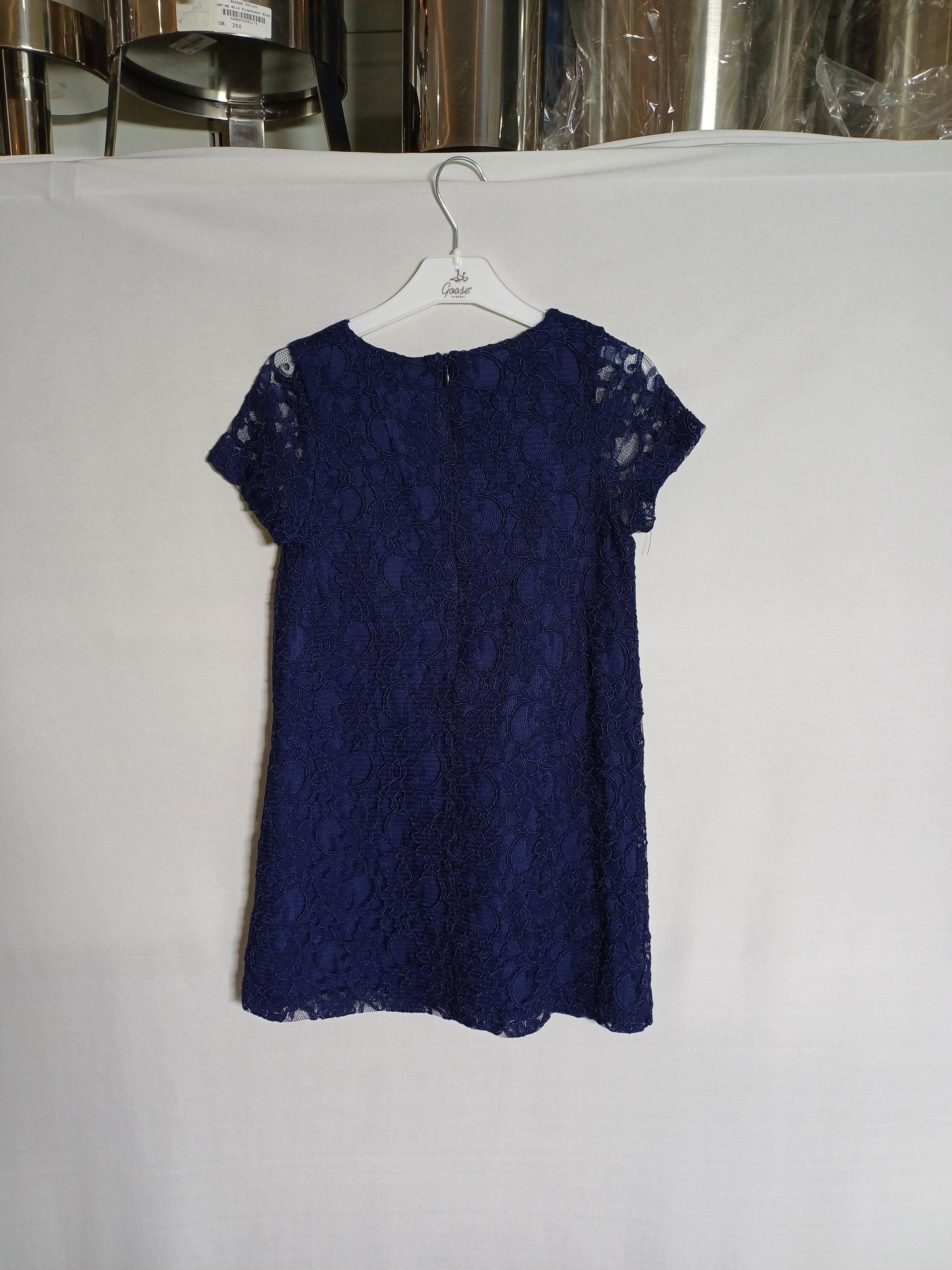 فستان G17Y60972 أزرق داكن للبنات من عمر 9 إلى 10 سنوات