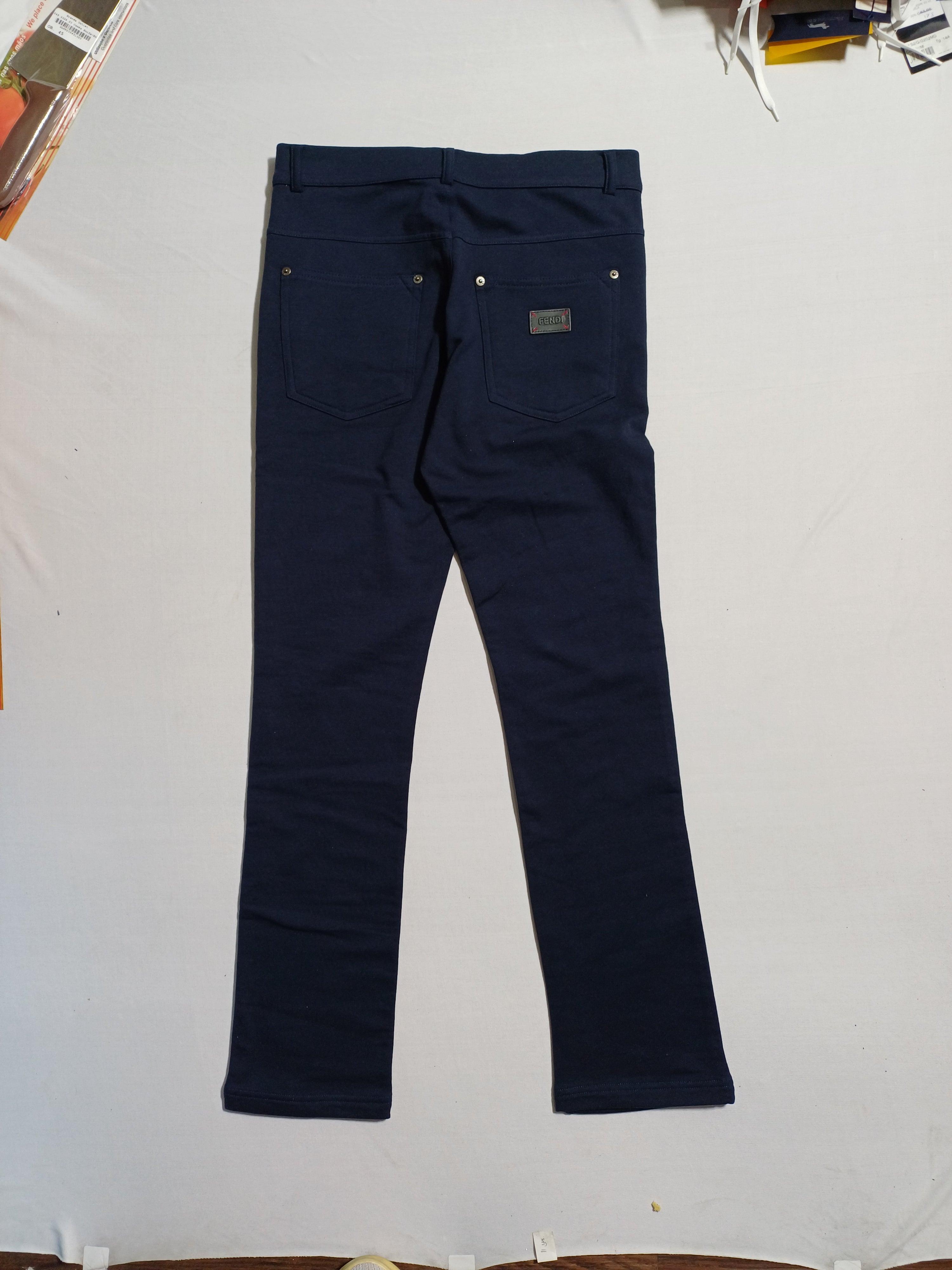 FENDI NAVYBLUE-12A KIDS PANT