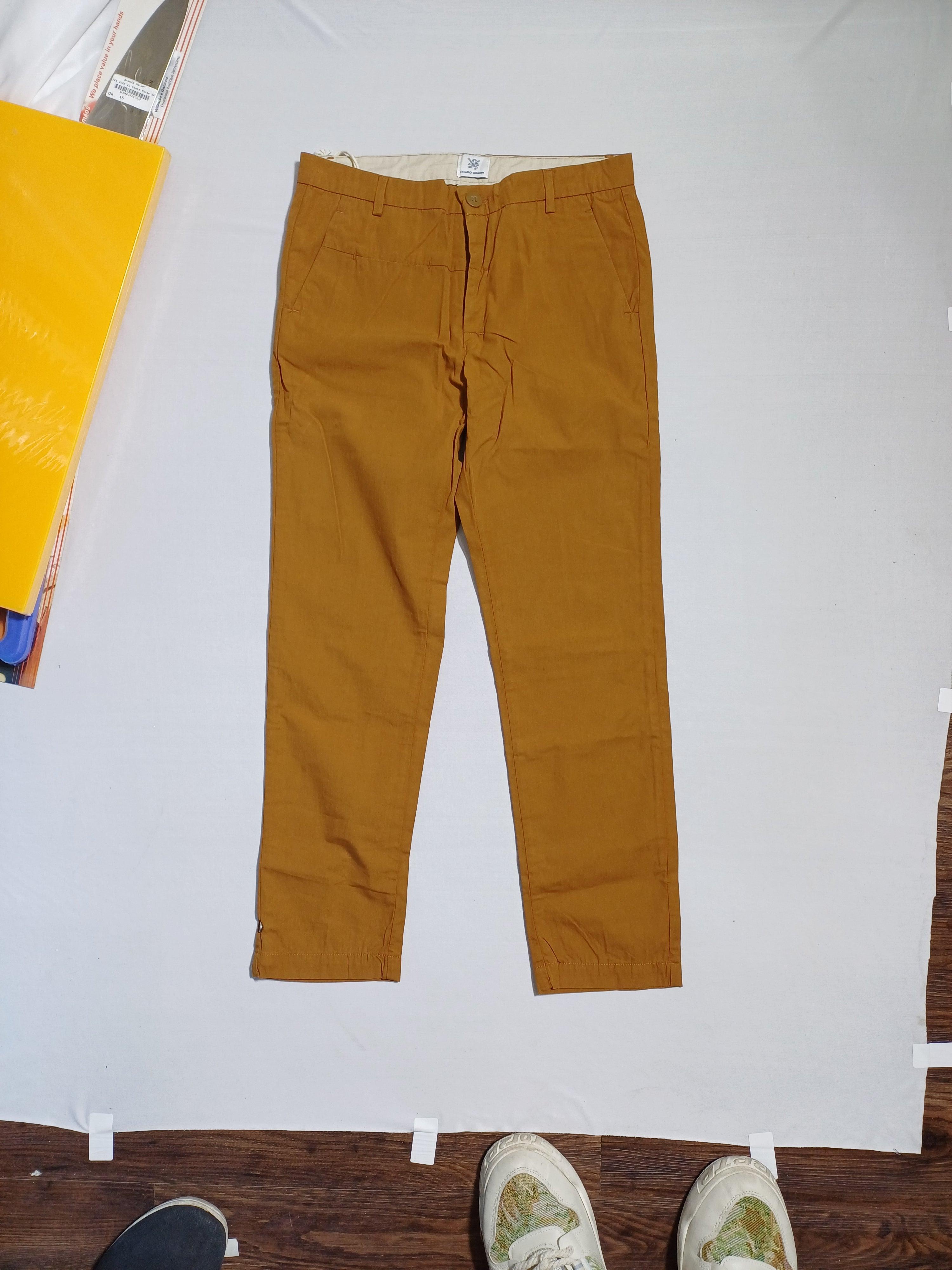 MAURO GRIFONI BROWN-12Y BOY PANT GK120112