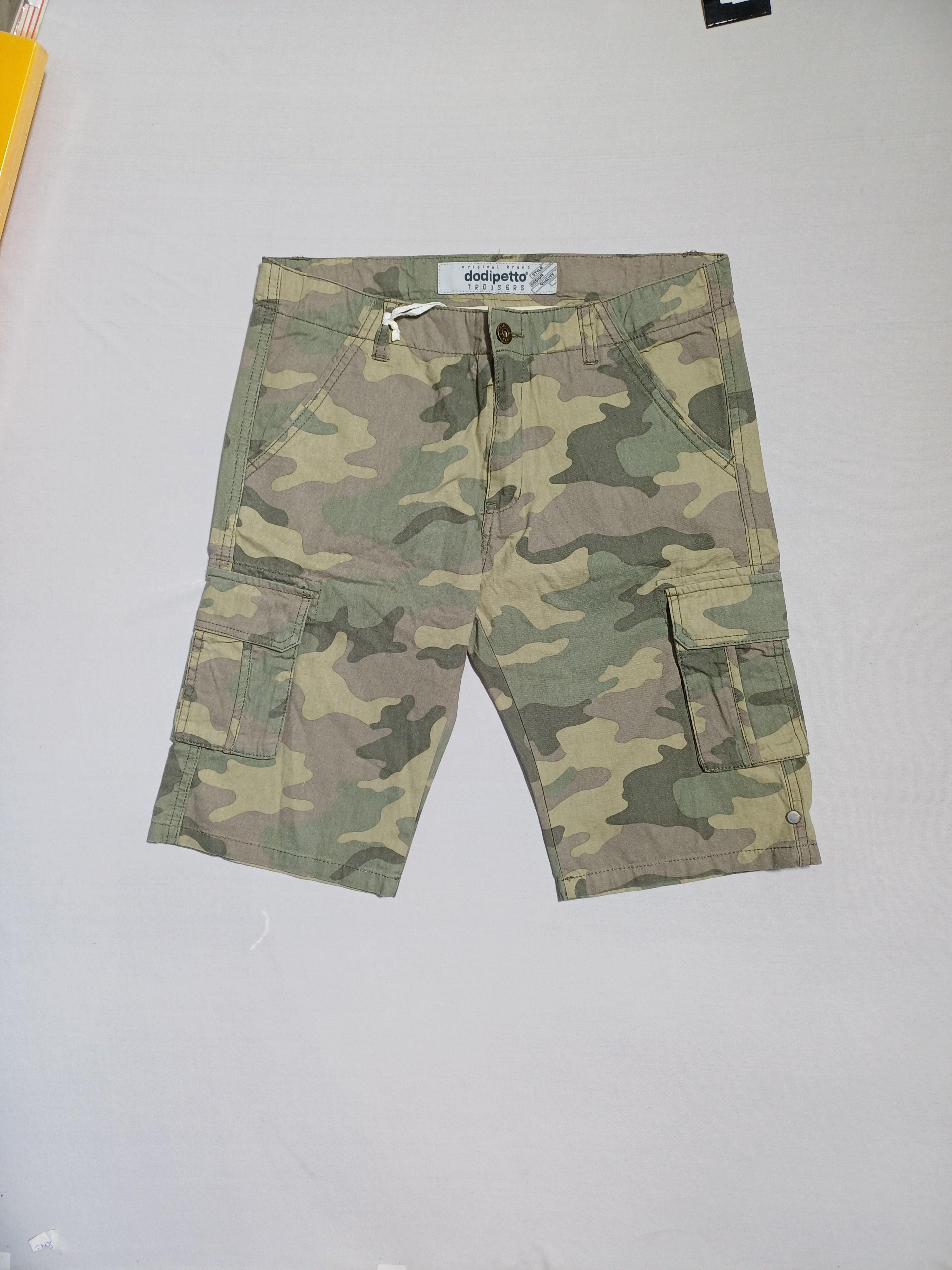 DODIPETTO GREEN-14A BOY CARGO SHORTS 5.I736/00