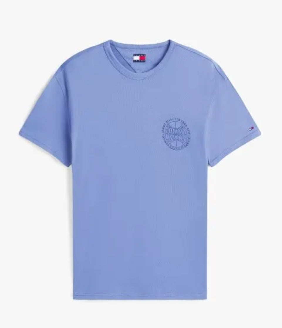 Tommy Jeans T-Shirt Round Neck Blue DM21987
