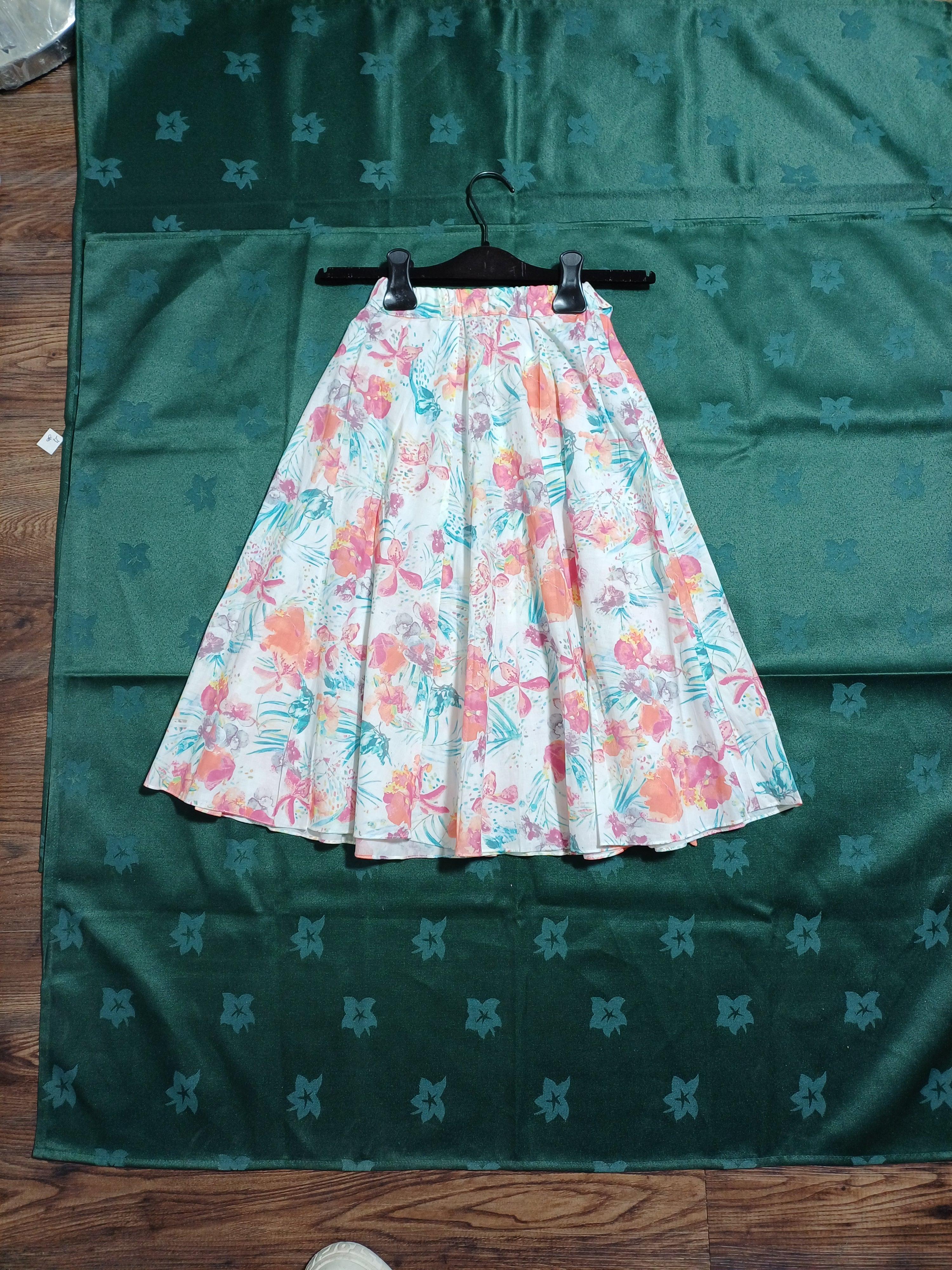 تنورة للبنات LTM MINT FLORAL-98 0027