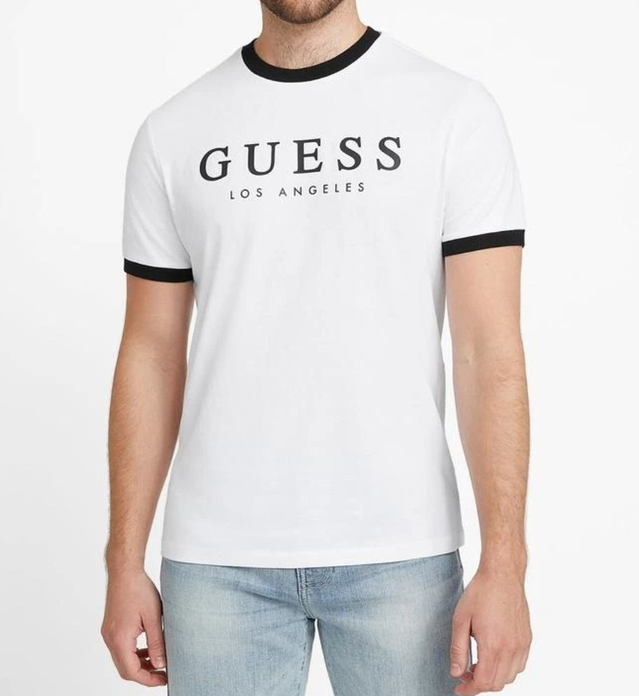Guess Round Neck T-shirt White XBRI14