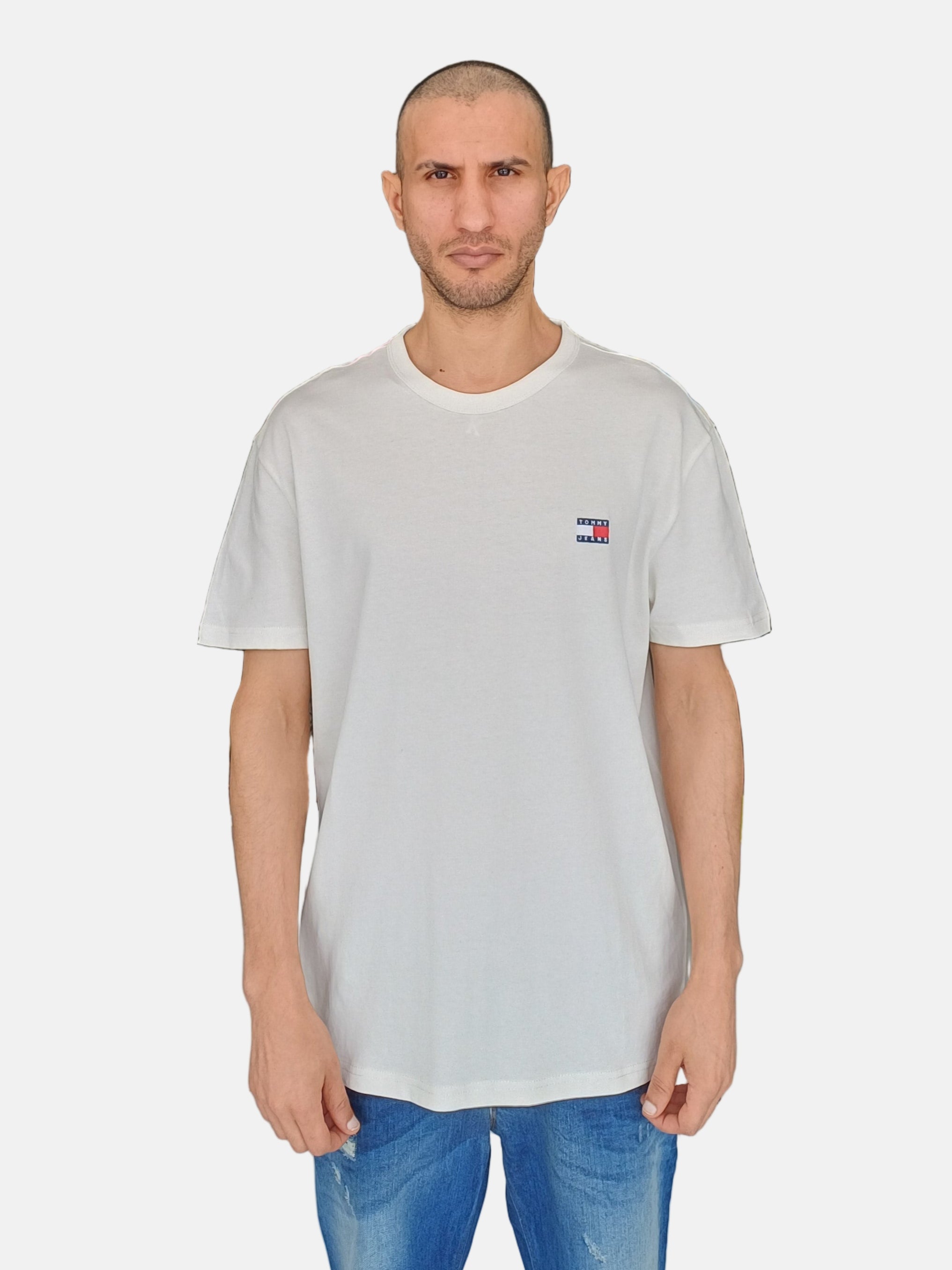 Tommy Jeans T-Shirt Round Neck White 11082025
