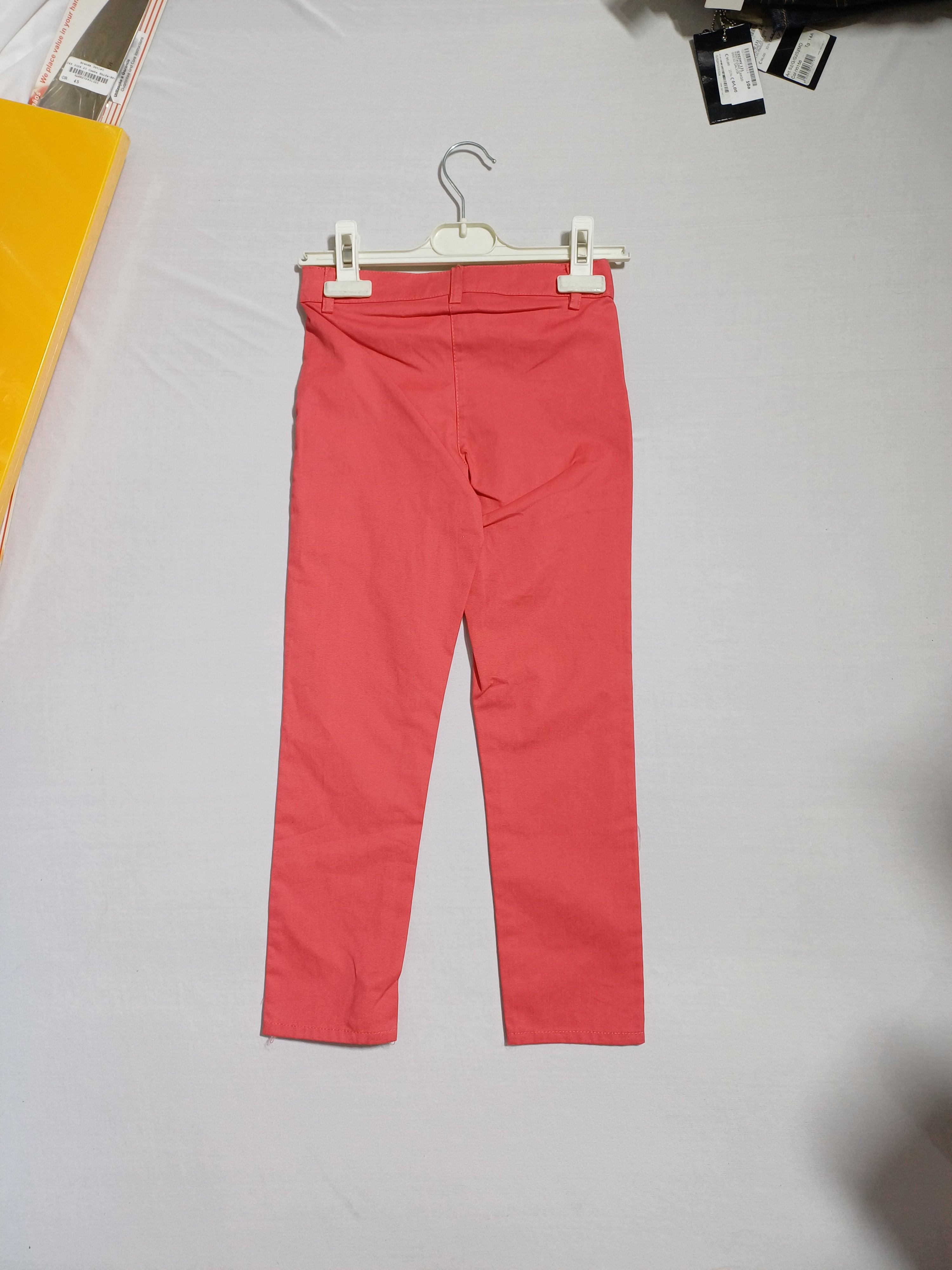 G14K40008 RED-3-4Y GIRL PANT