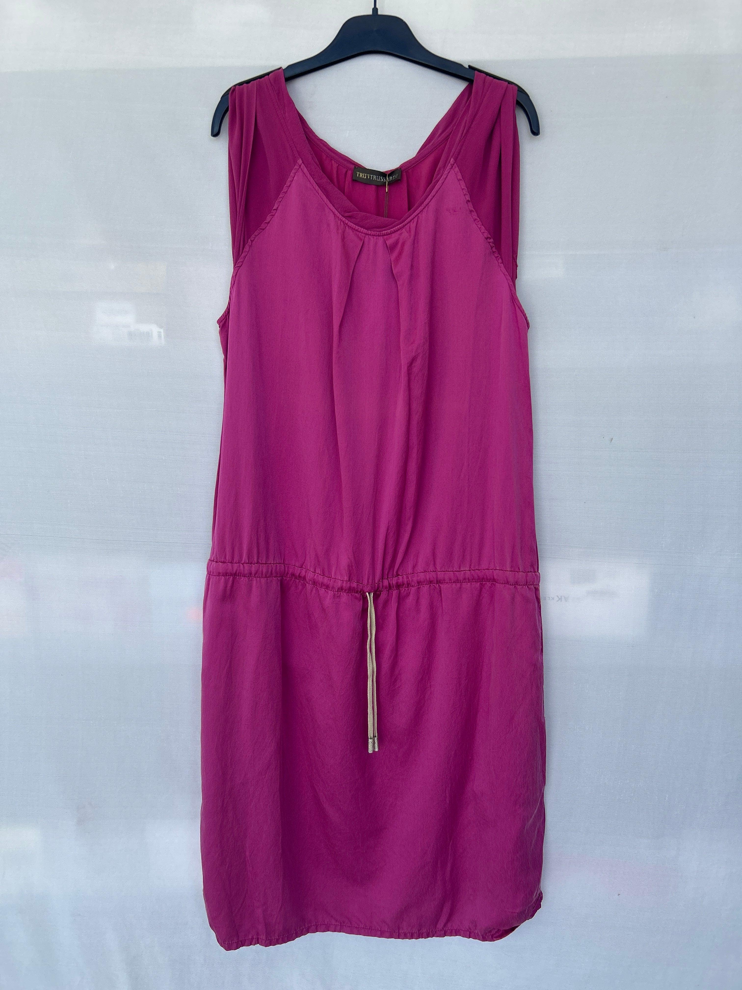 Purple Col-33 661535 Trussardi Women Sleeveless Dress
