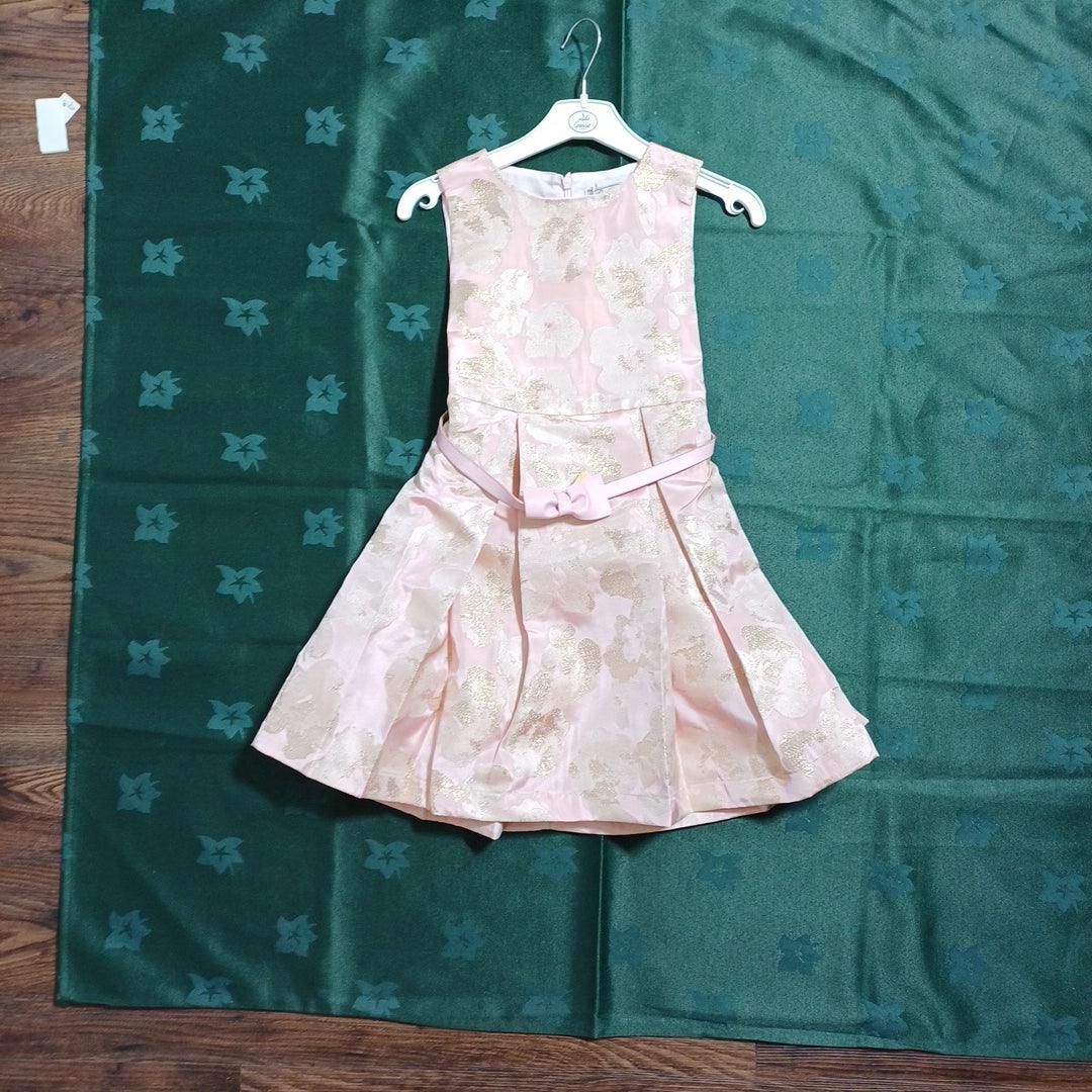 G19K60218 PINK-7/8Y GIRLS DRESS