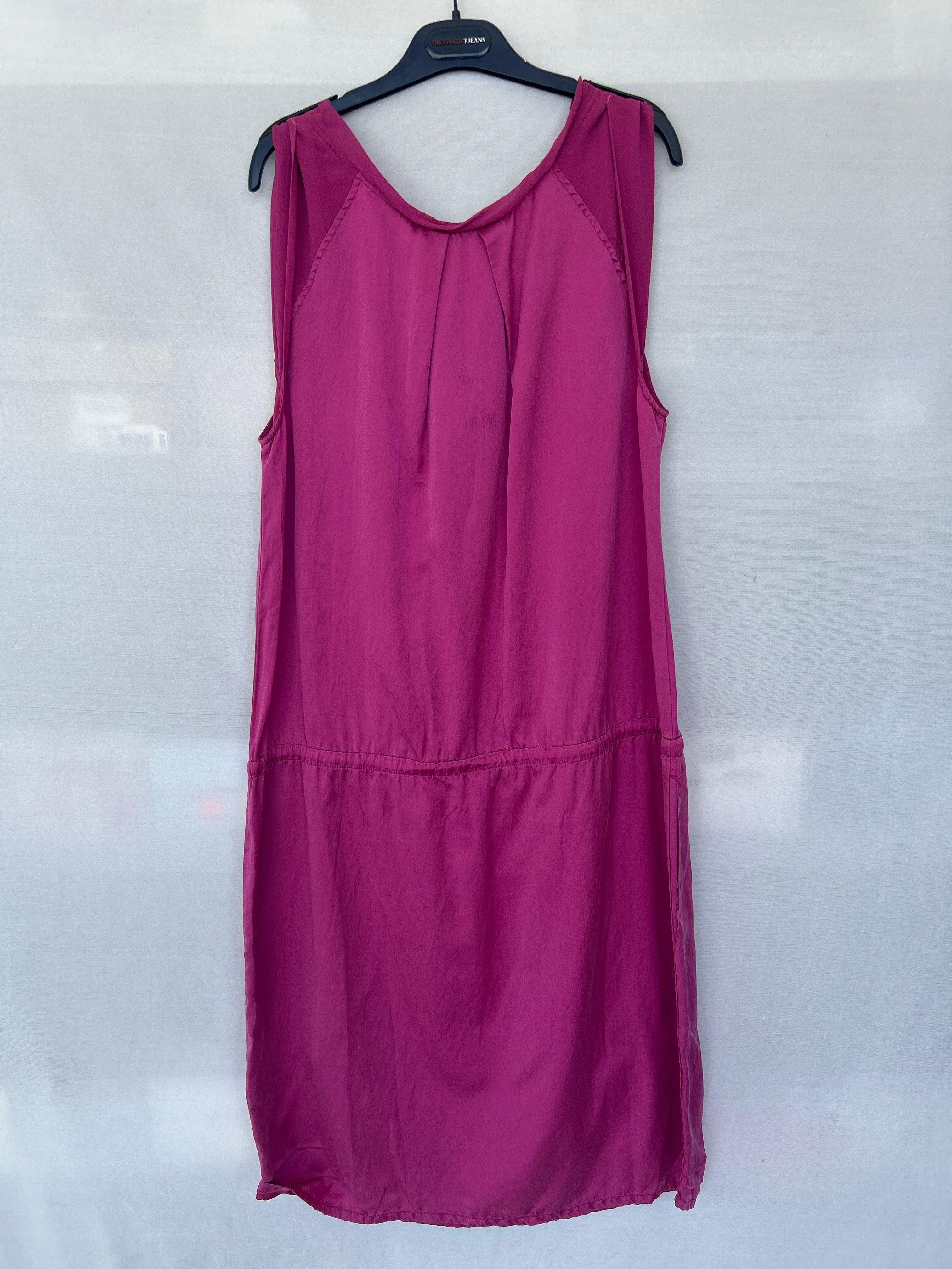 Purple Col-33 661535 Trussardi Women Sleeveless Dress