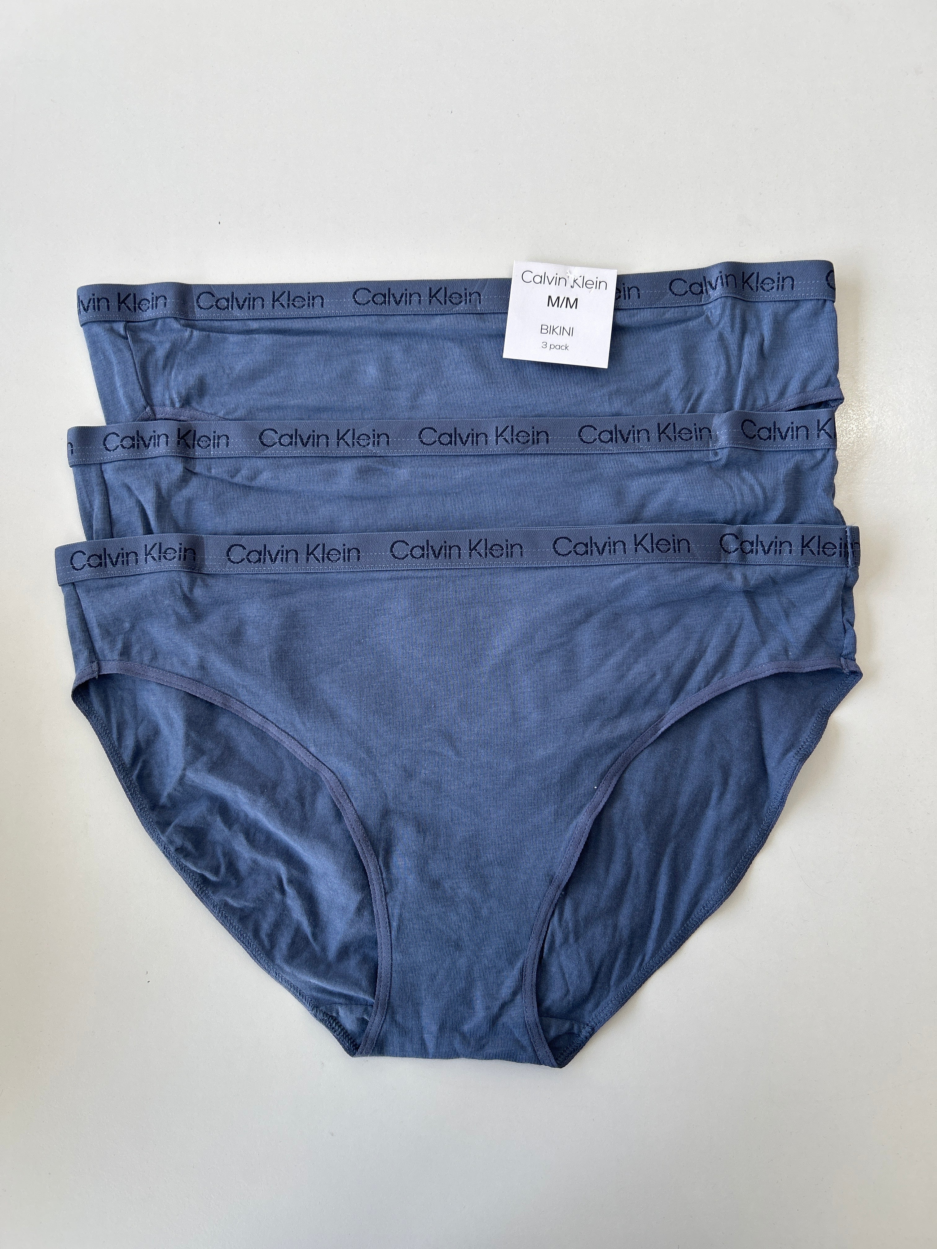 M Calvin Klein مجموعة من 3 قطع بيكيني داخلية