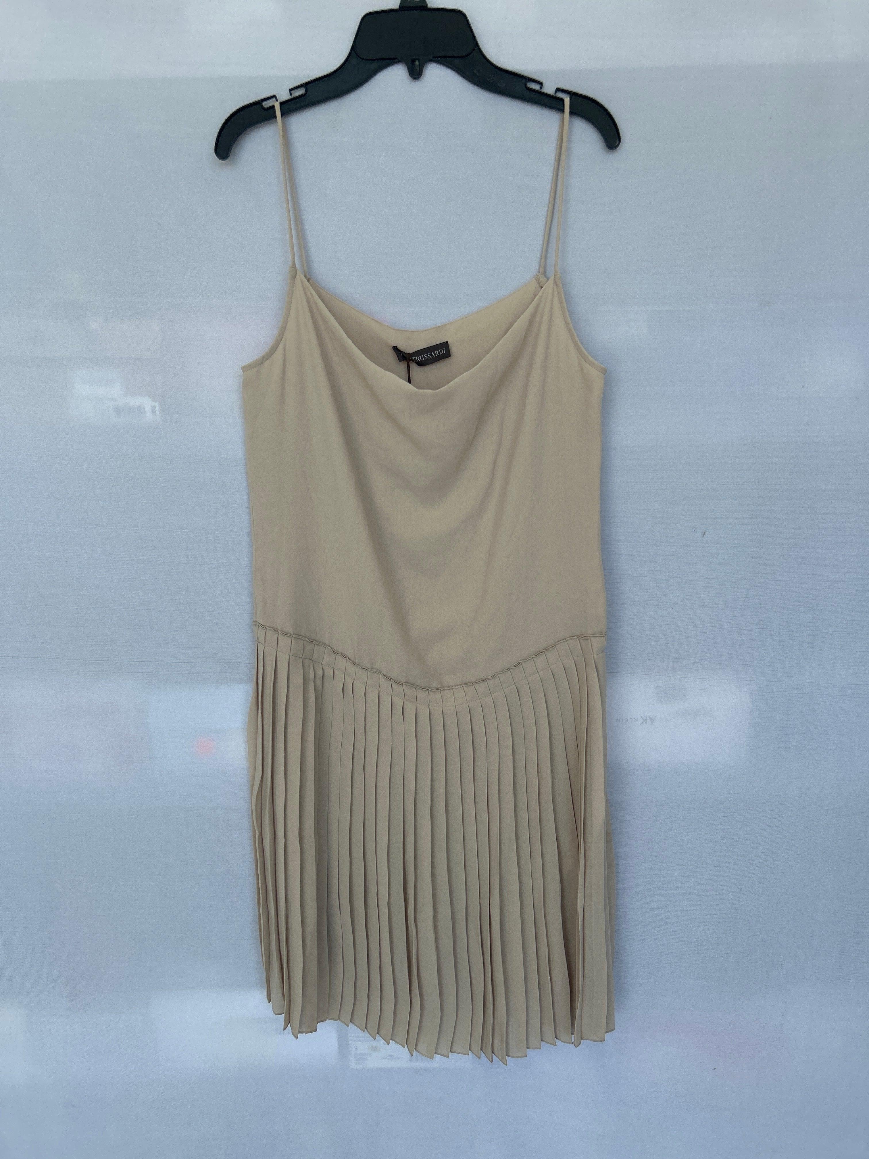 Cream Col-110 661222 Trussardi Women Sleeveless Dress
