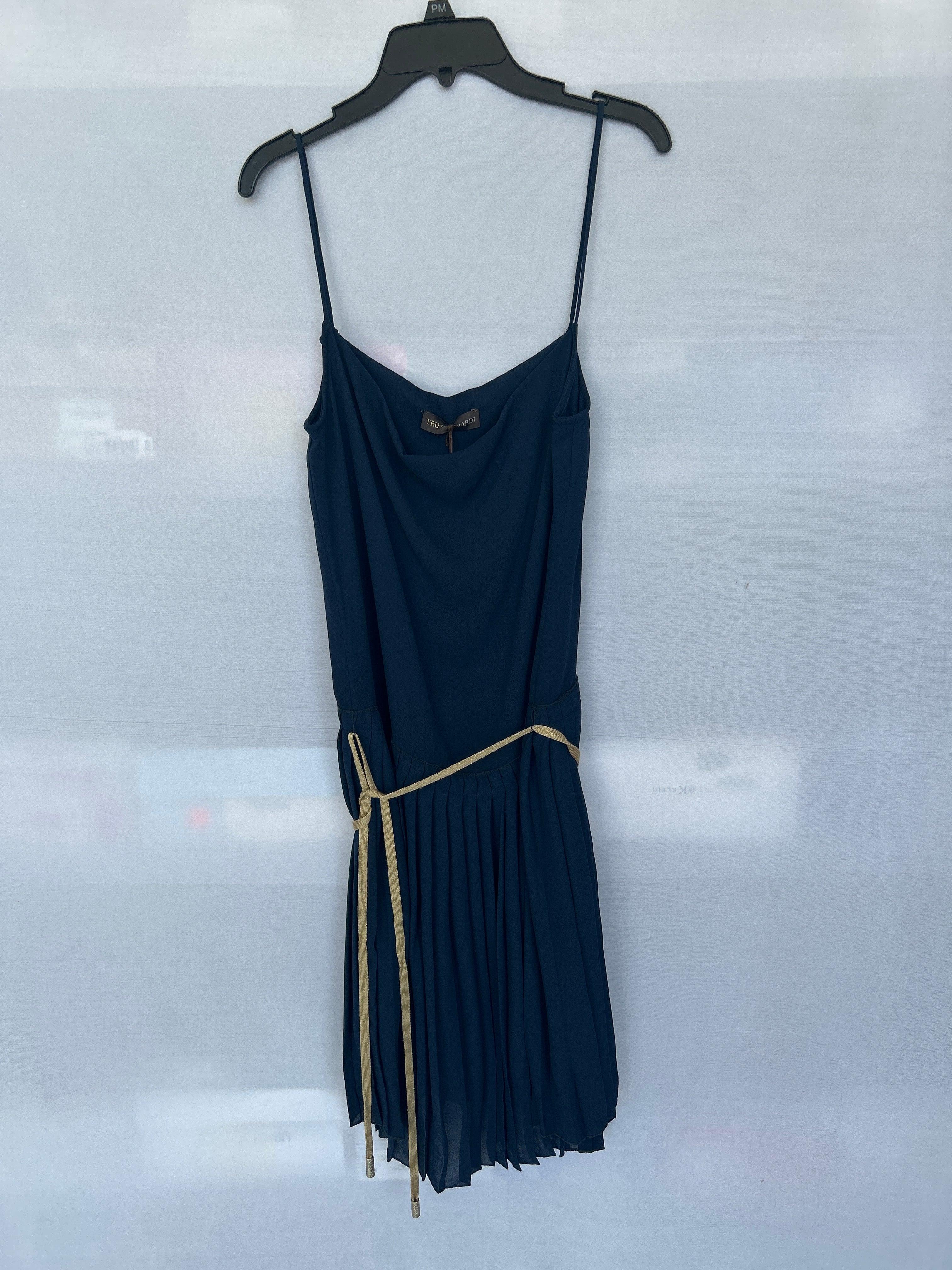 Navy Col-49 661222 Trussardi Women Sleeveless Dress