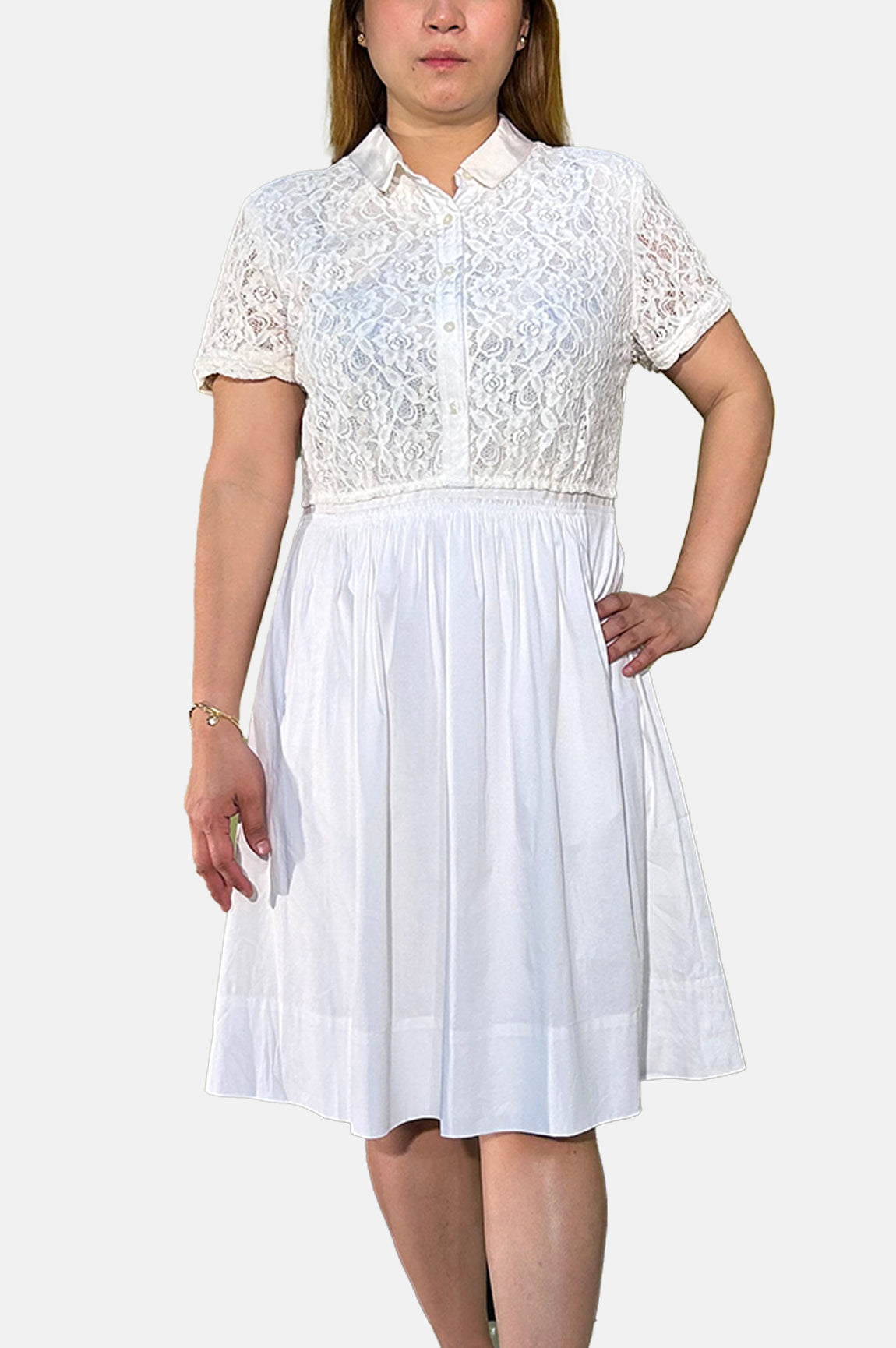 Tahari Women Polo Short Sleeve Dress F41HC601