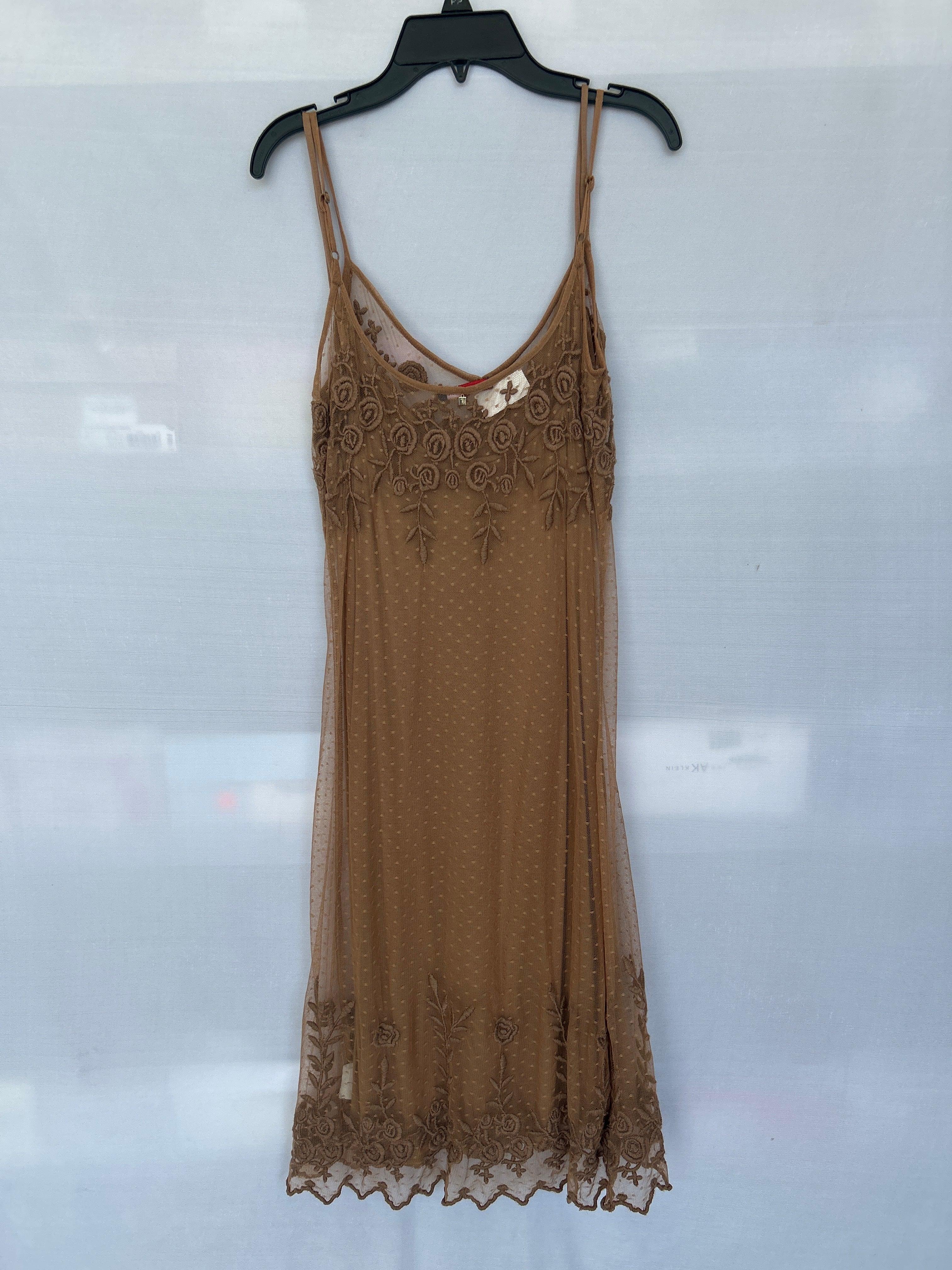 Brown Col-68 561602 Trussardi Women Sleeveless Dress