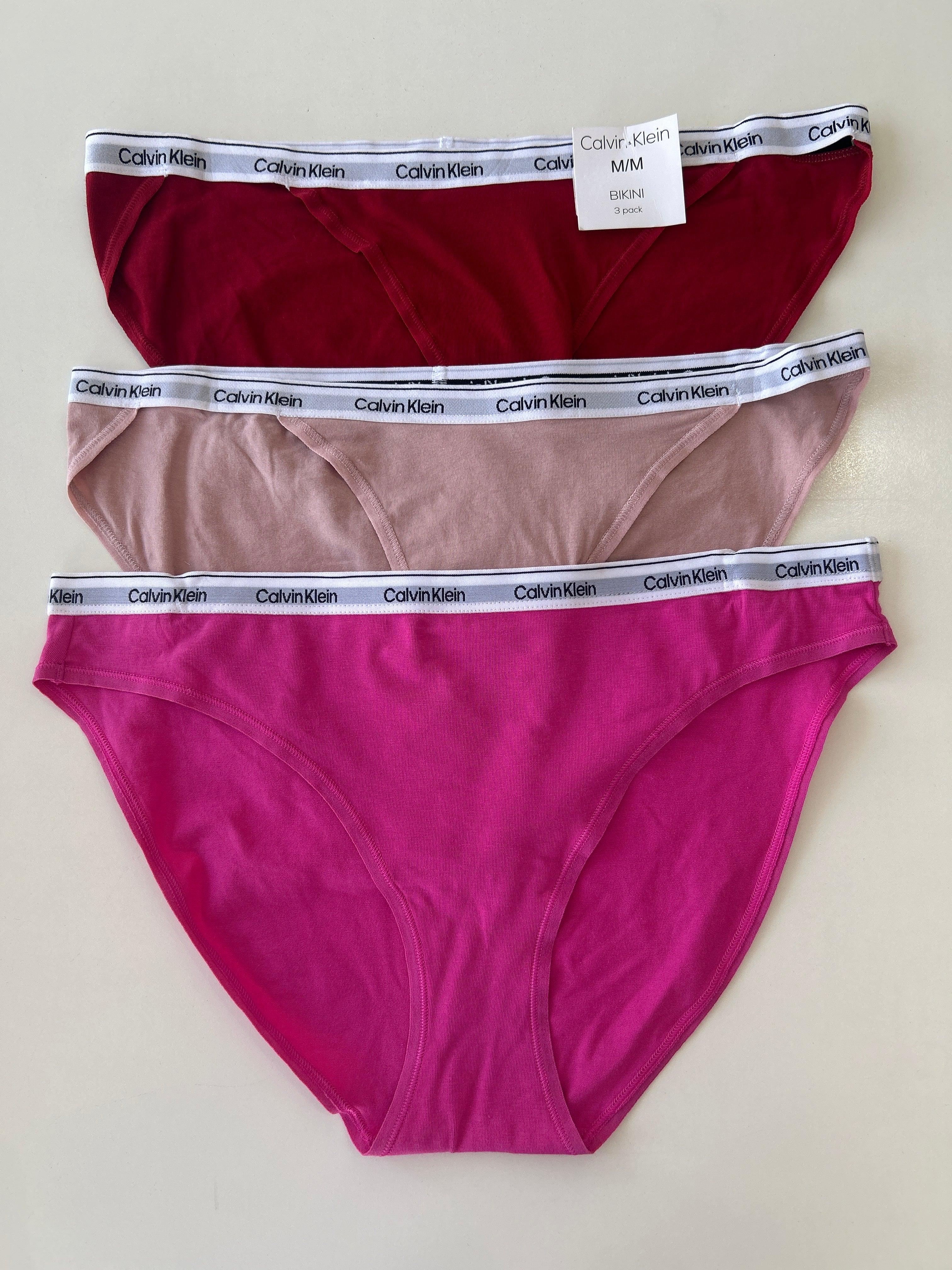 M Calvin Klein مجموعة من 3 قطع بيكيني داخلية
