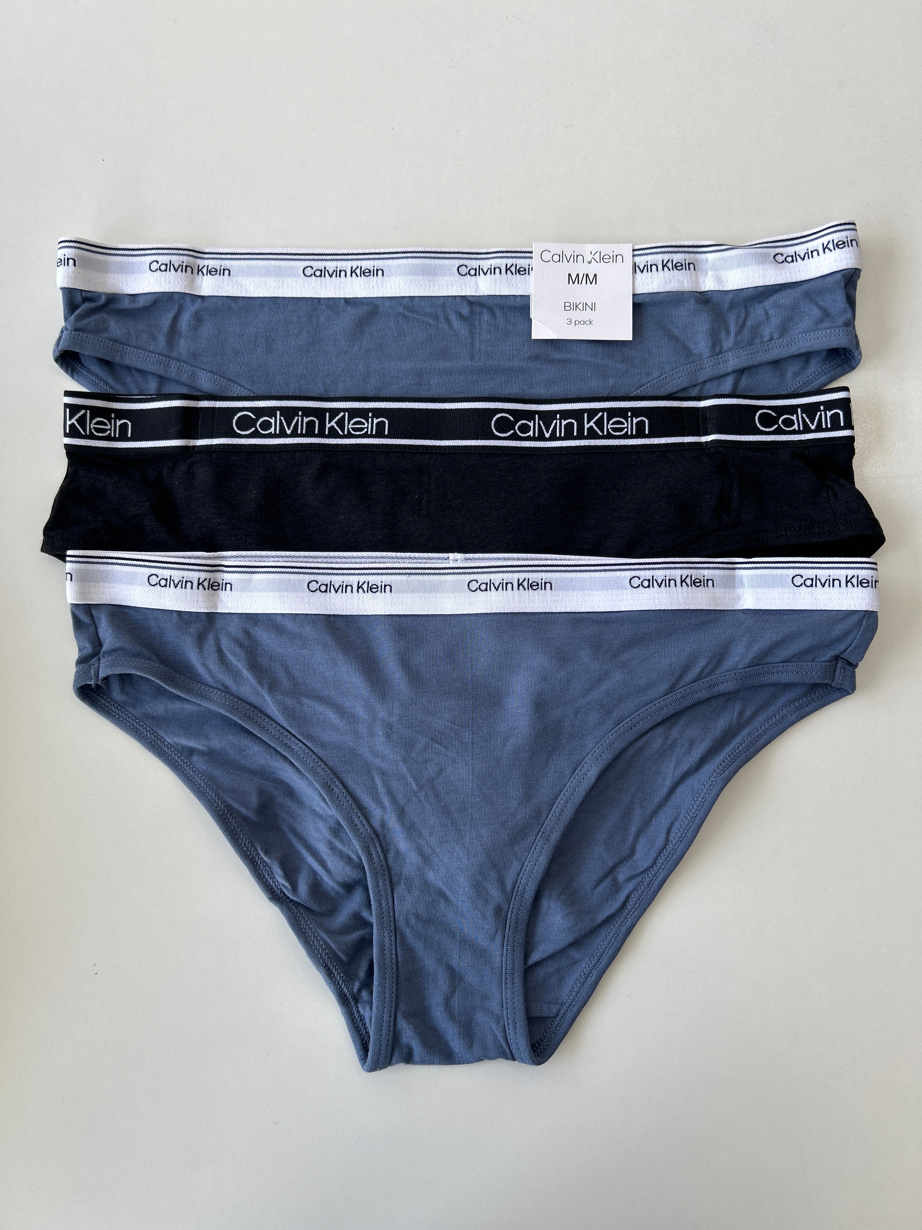 M Calvin Klein مجموعة من 3 قطع بيكيني داخلية
