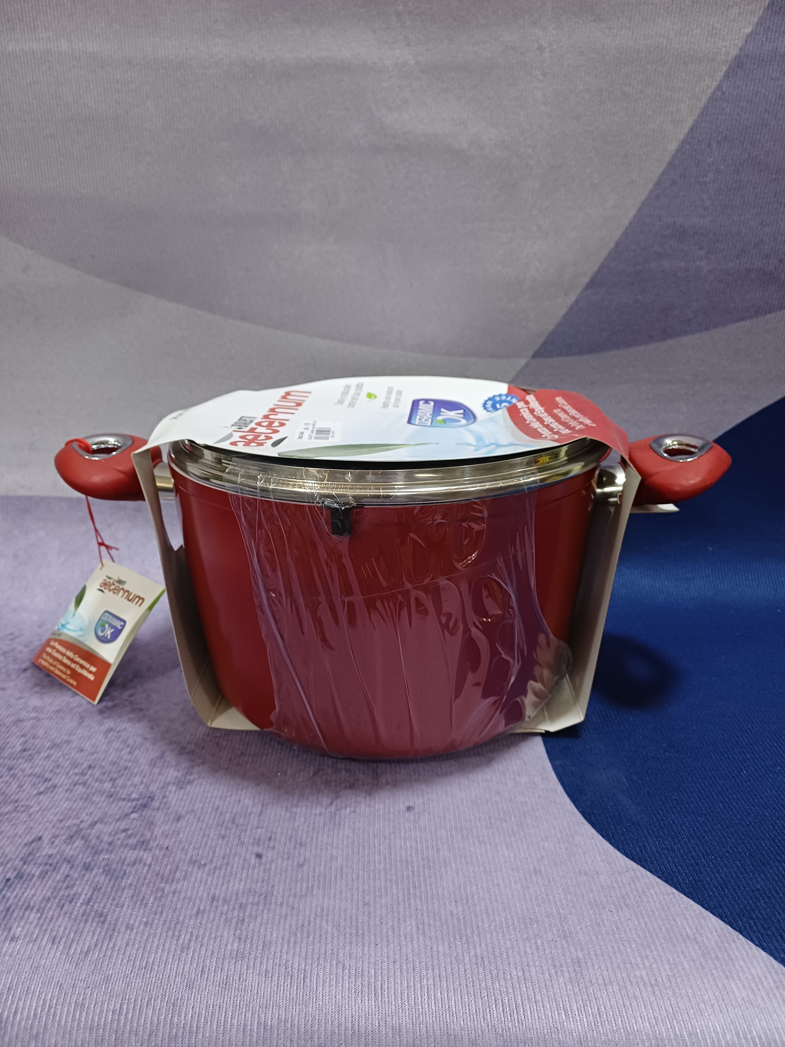 BIALETTI Cooking pot With Lid 24cm/9.5" YETCBPC240