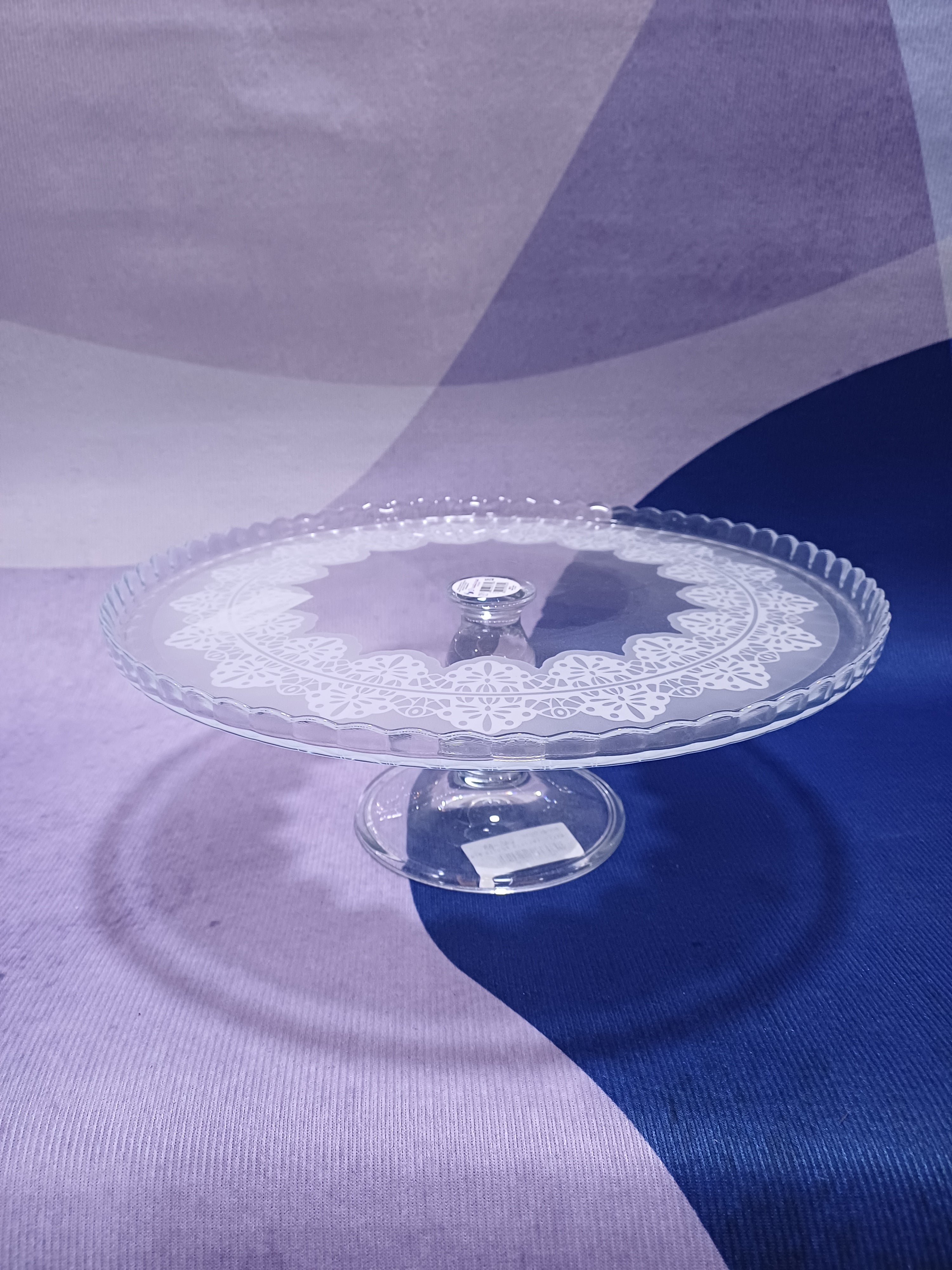 95117/1067616 FOOTED PLATE 33CM